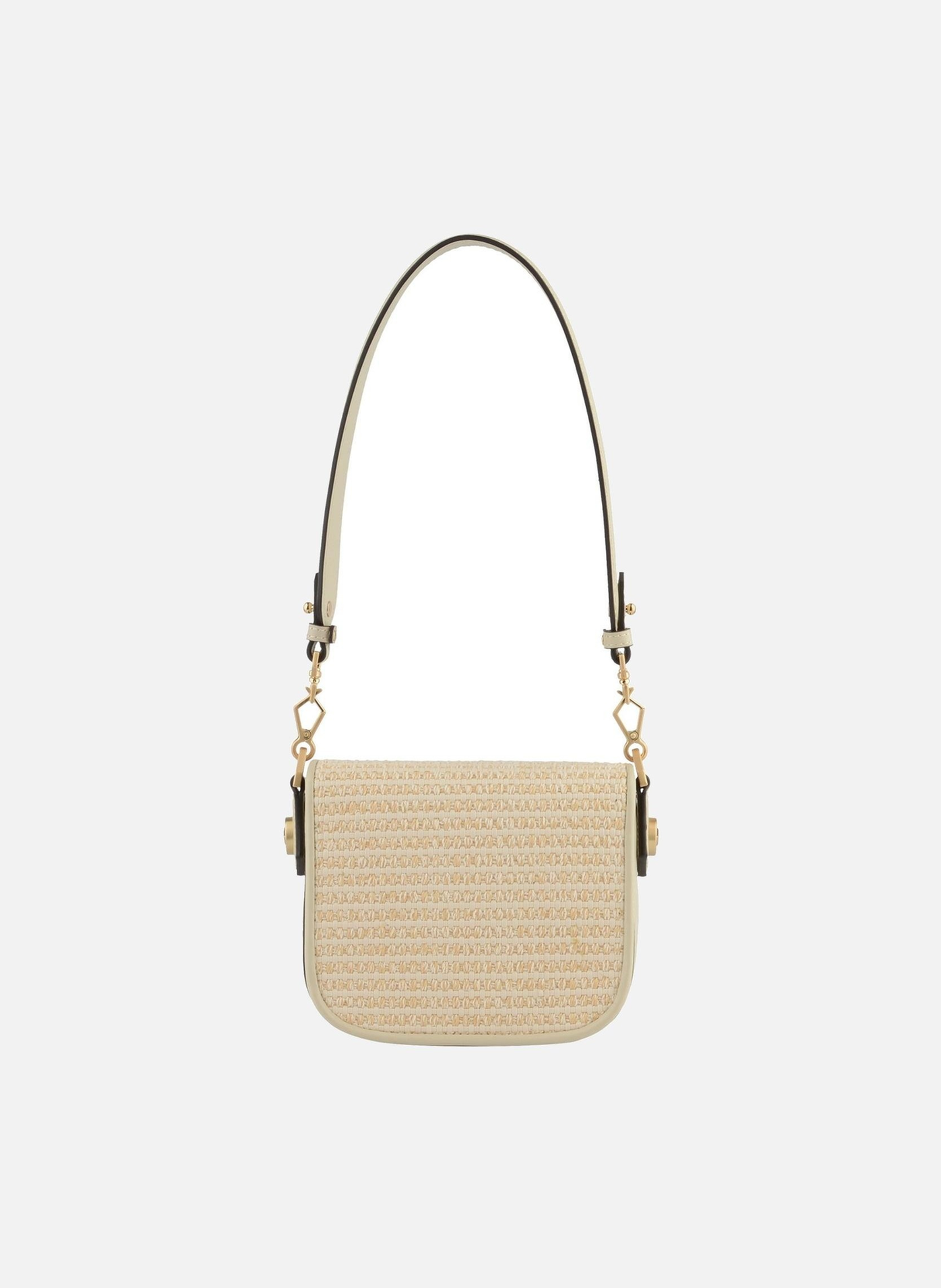 Sèvres tressé | sac porté épaule POURCHET Beige