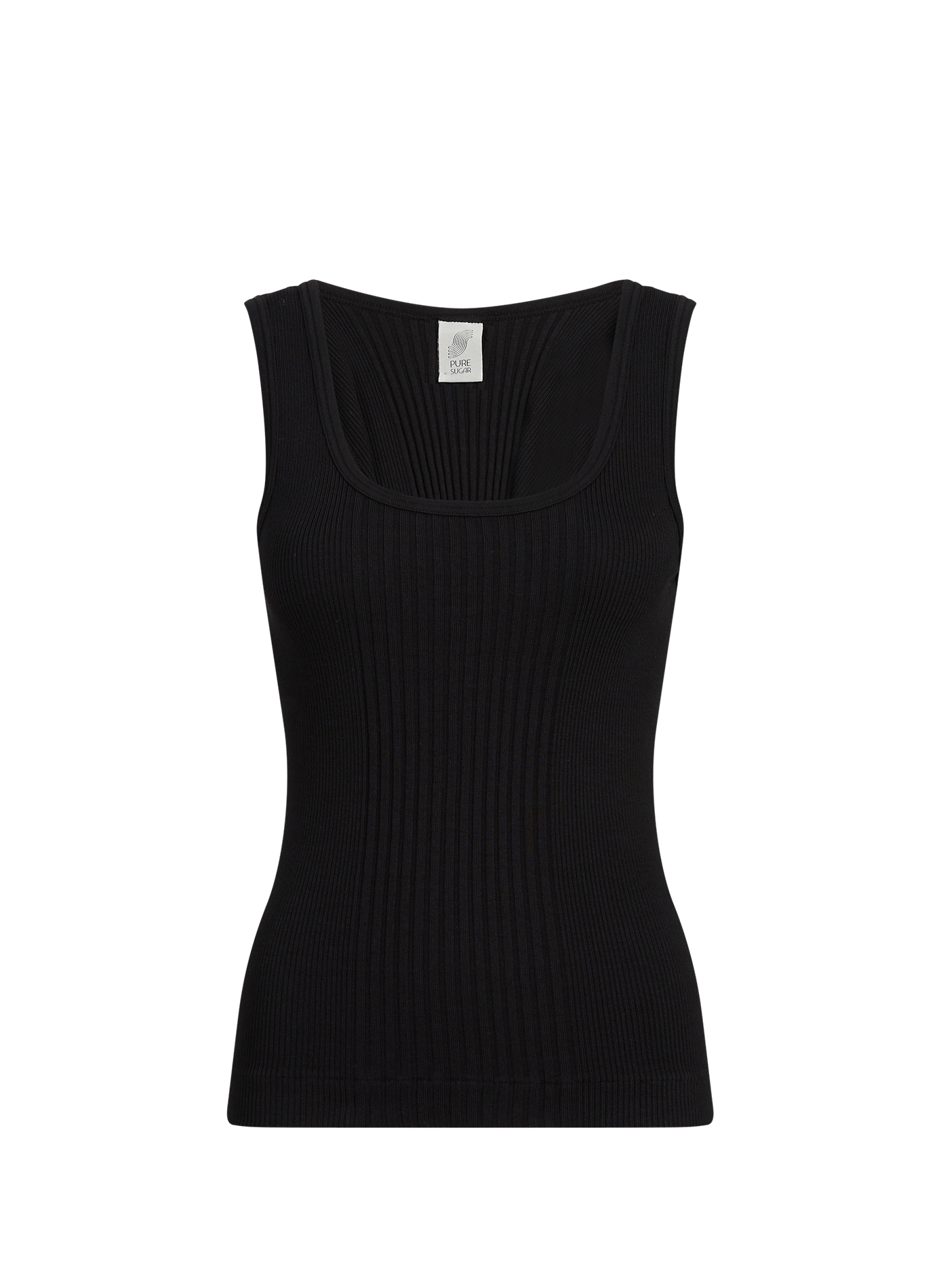 Débardeur Malawi en maille de coton MALAWI Noir