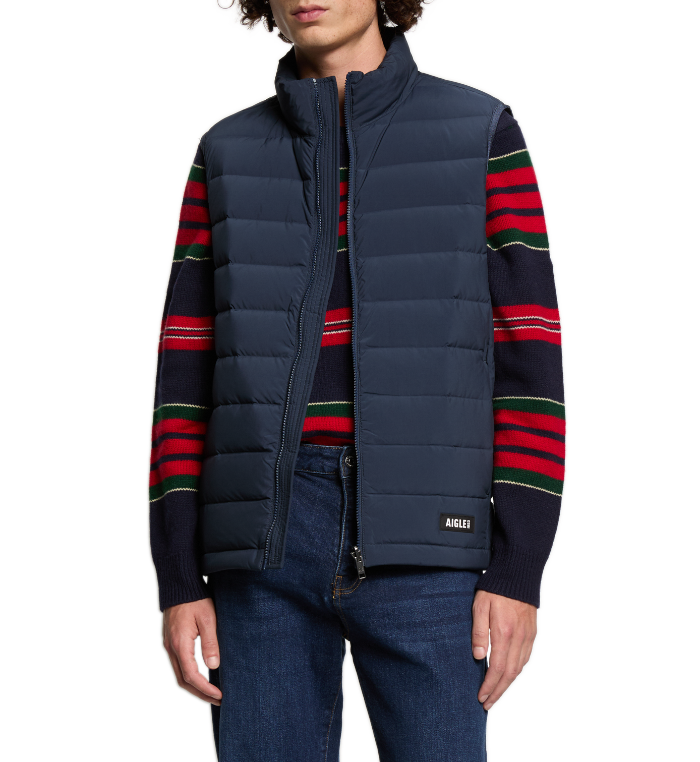 Gilet trapuntato senza maniche AIGLE Blu