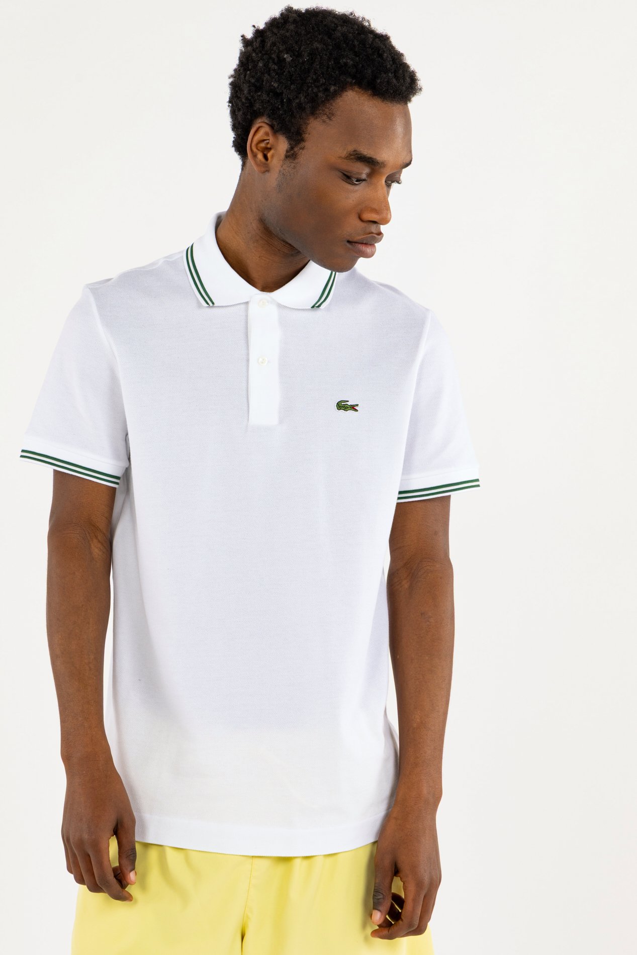 Polo LACOSTE Blanc