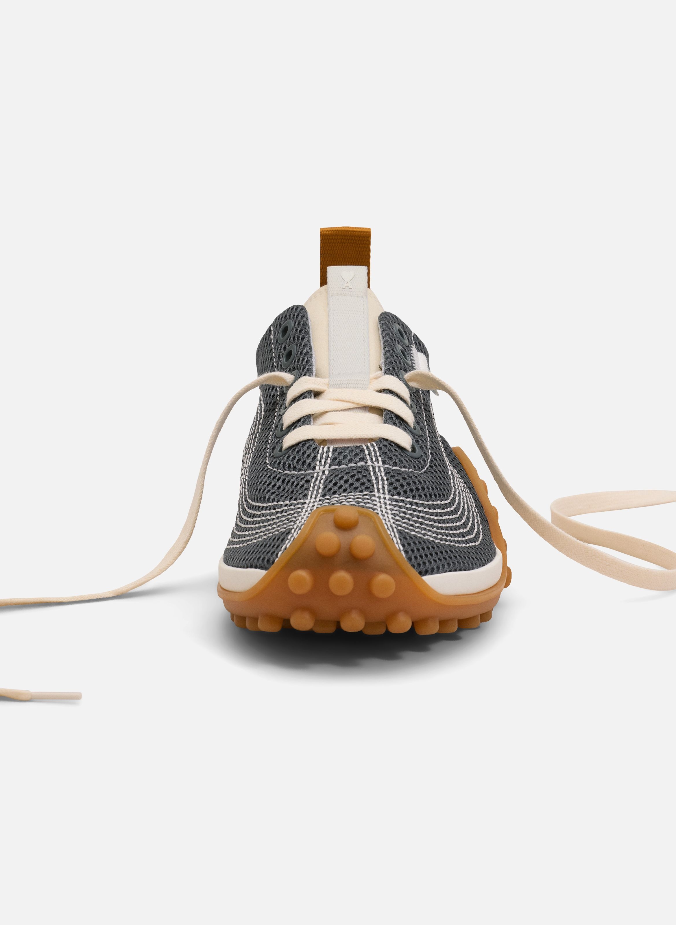 Sneakers mirage unisexe en mesh AMI PARIS Gris