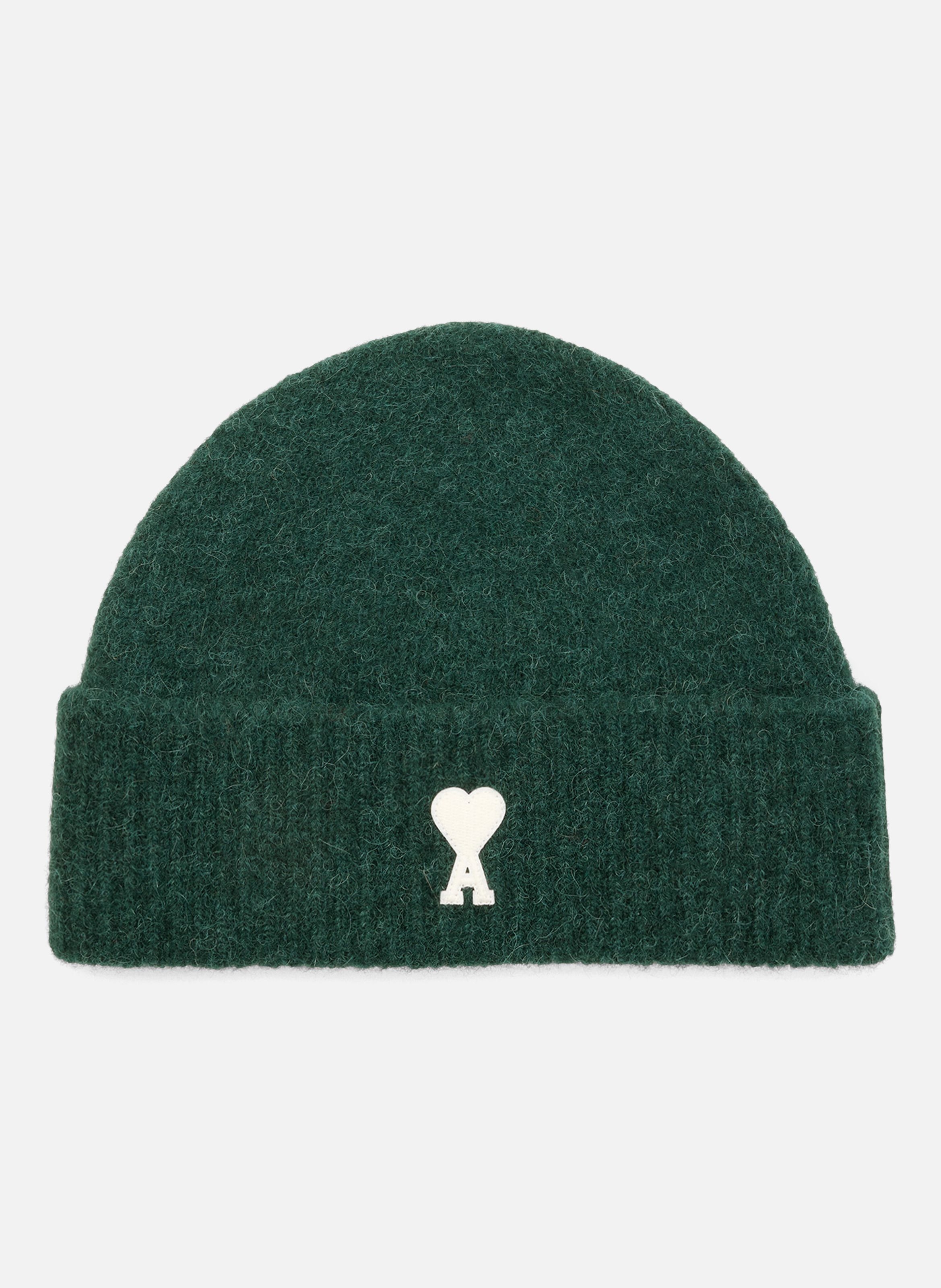 Bonnet unisexe en alpaga ami de coeur AMI PARIS Vert