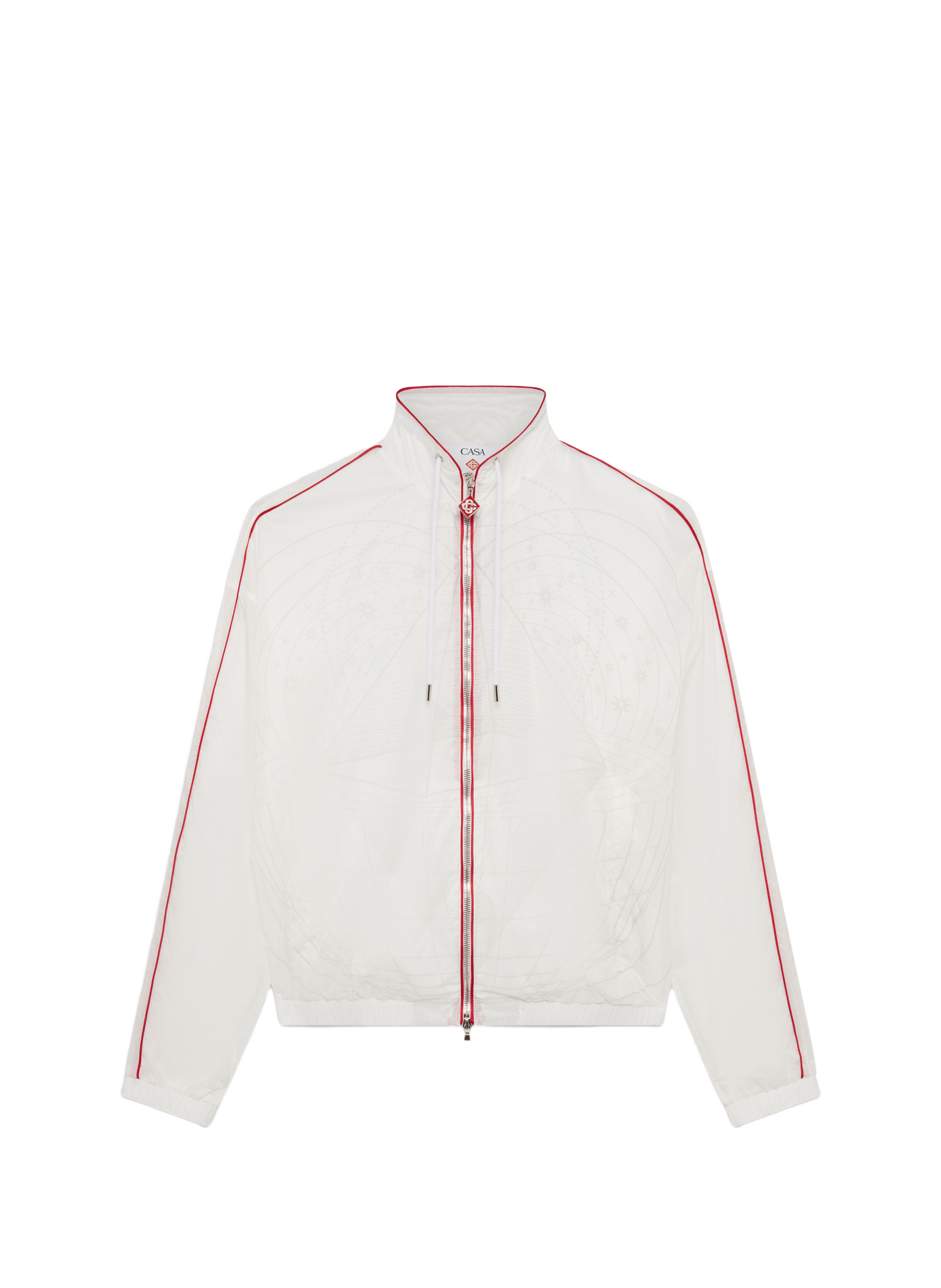 Veste pyramide à logo  CASABLANCA PARIS Blanc