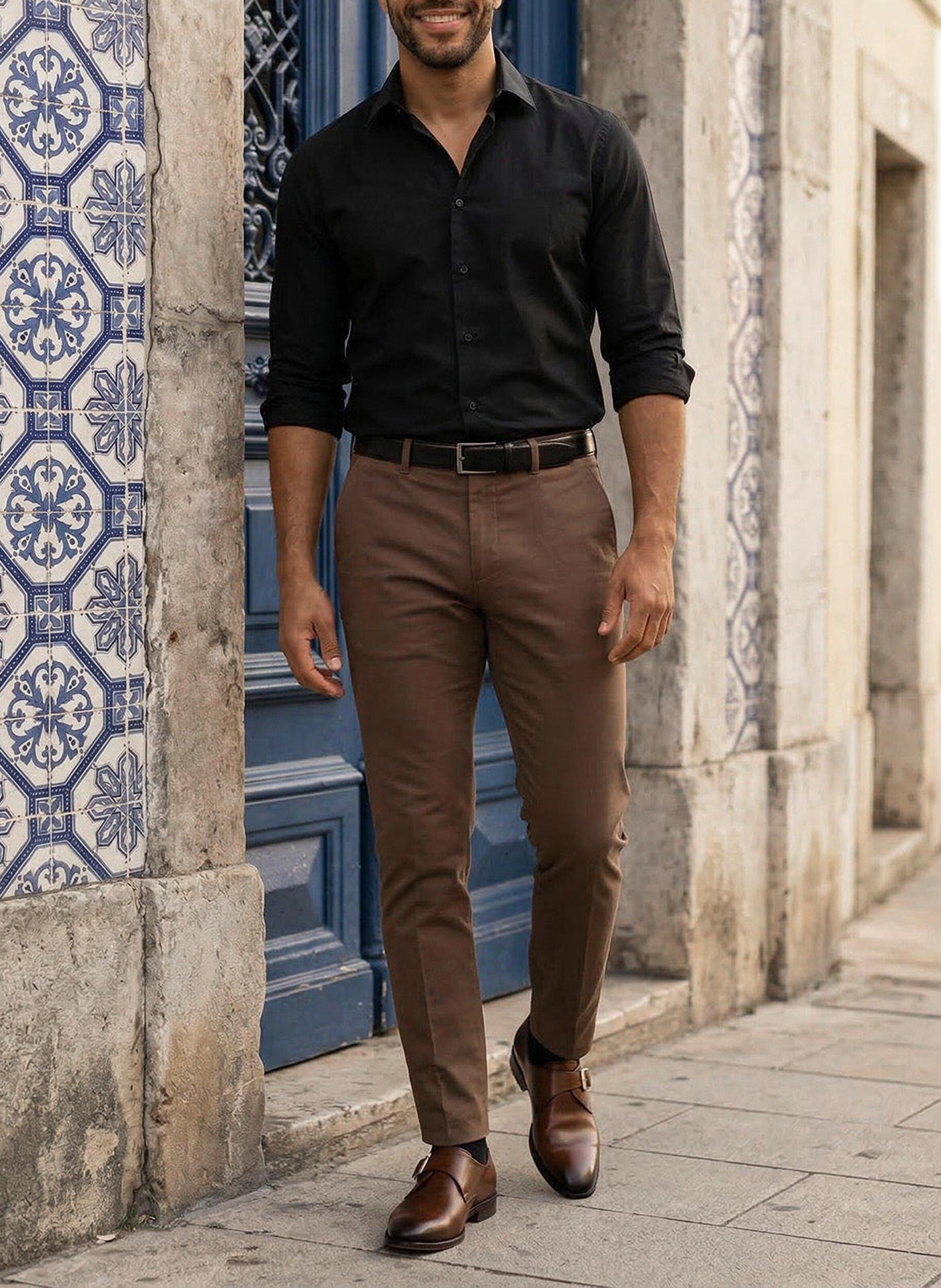 Chaussure en cuir beckett FINSBURY Marron
