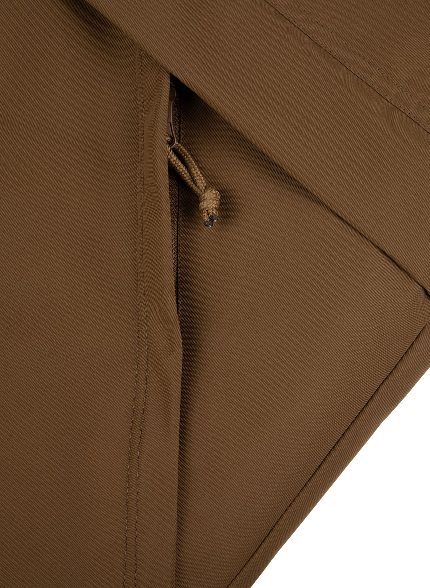 Gerade geschnittener Parka mit Kapuze Vercors FAGUO Braun