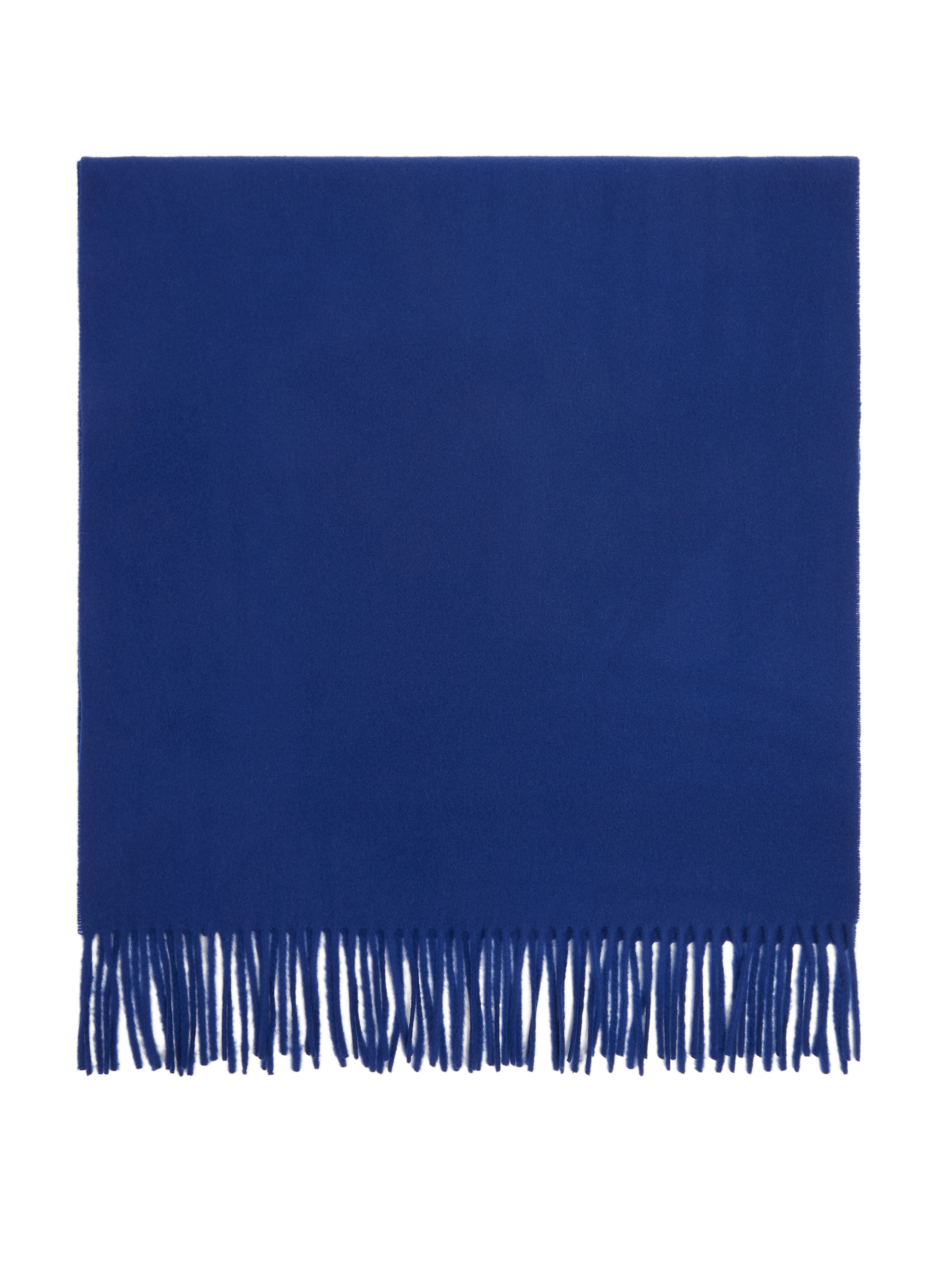SAISON 1865 Echarpe en laine vierge Bleu