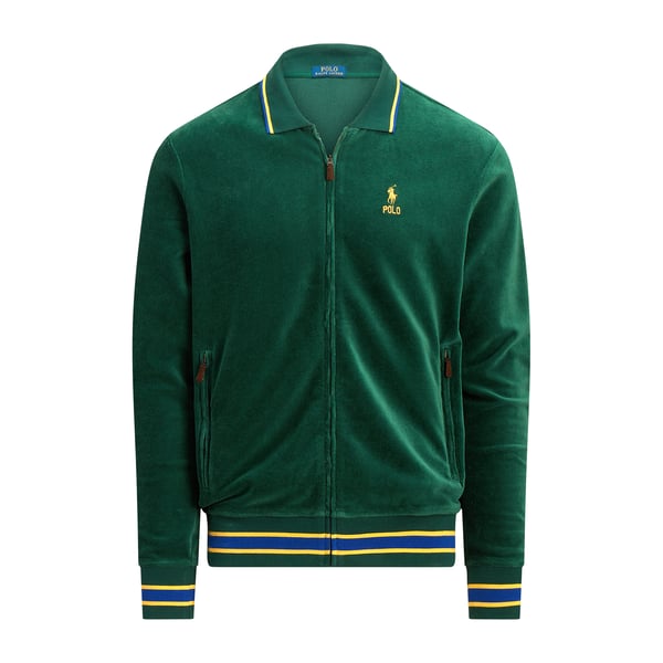 Gilet zippé en velours côtelé