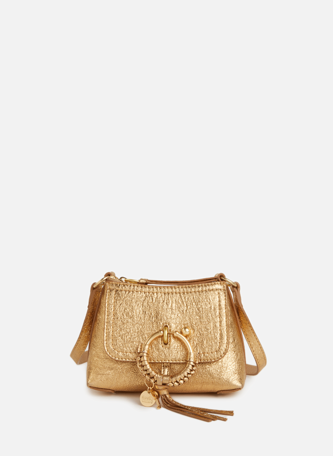 Gold leather shoulder bag  SEE BY CHLOE