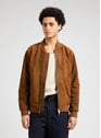 Fann leather jacket | Beige by SAISON 1865 SAISON 1865 Fann leather jacket | Beige