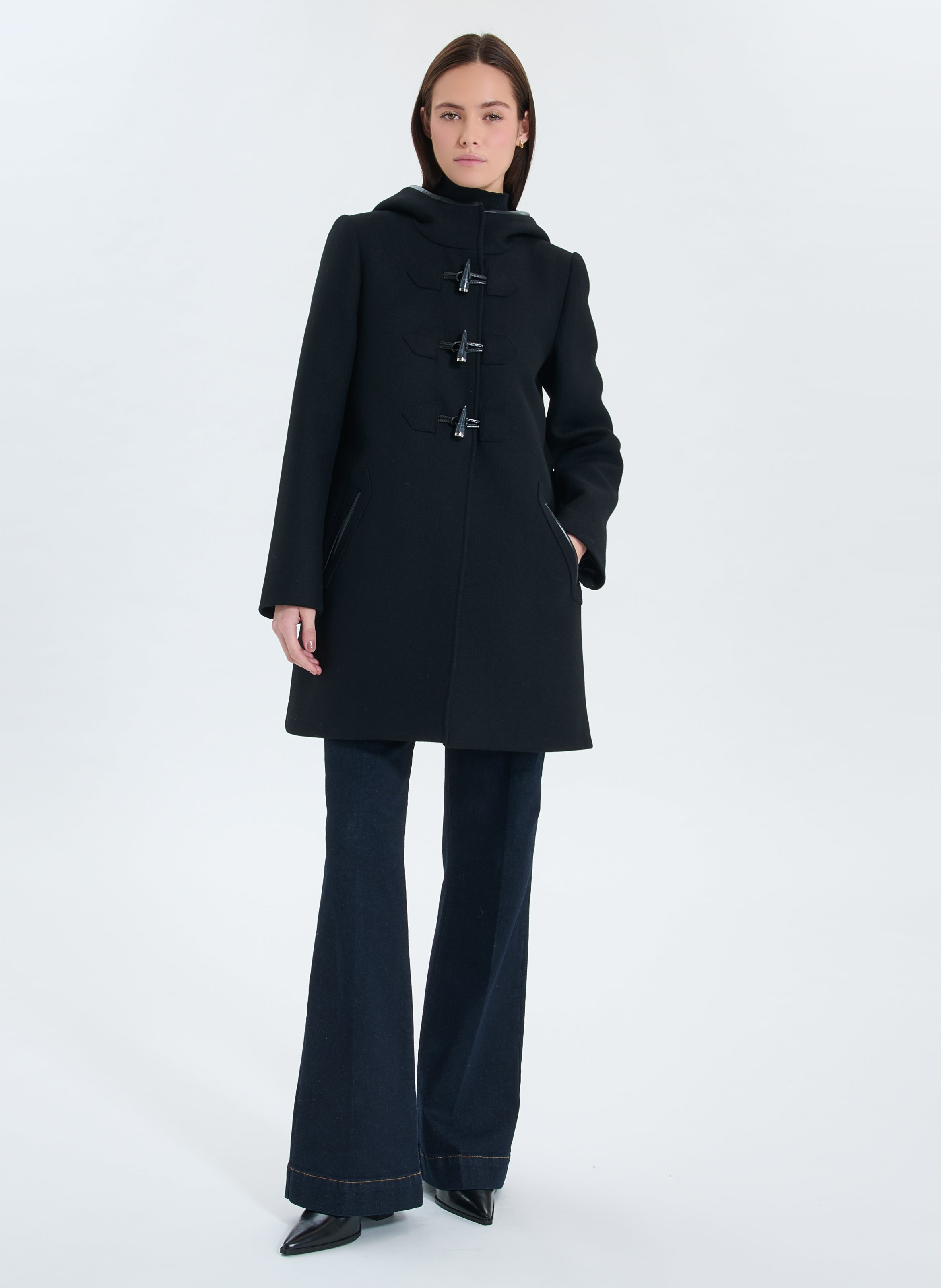 Manteau  meros ZAPA Noir