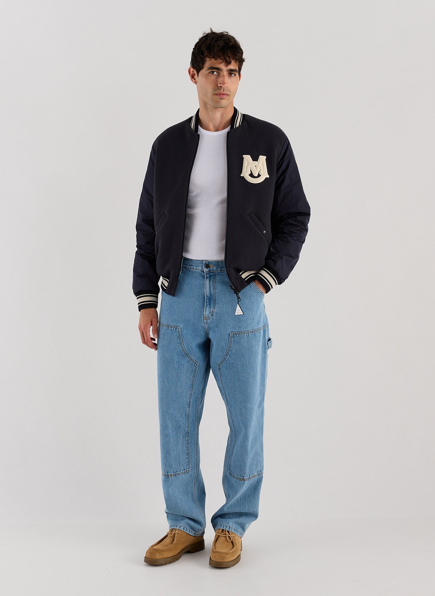 Reversible Vennes bomber MONCLER Blue