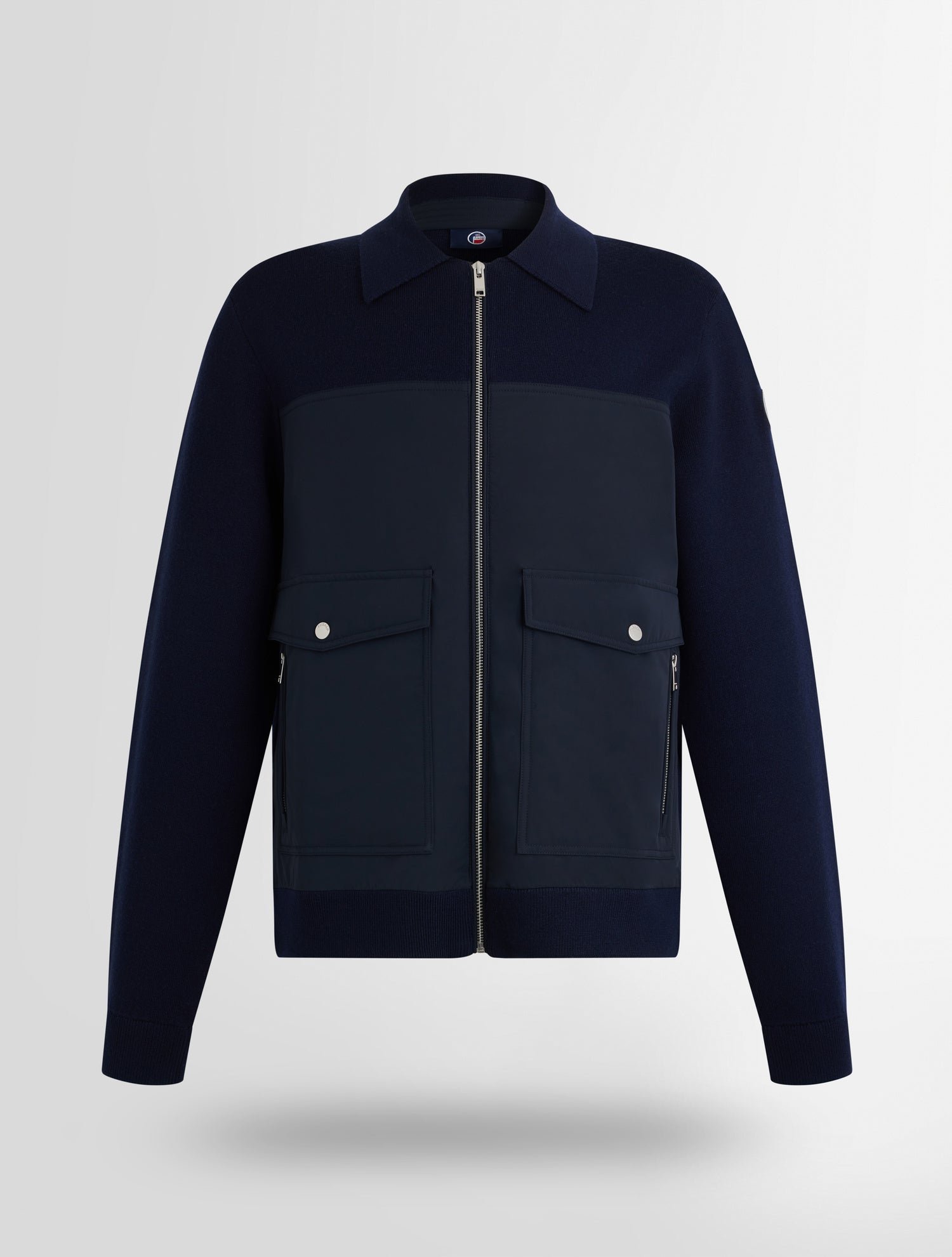 Veste eptona col tailleur coupe regular FUSALP Bleu