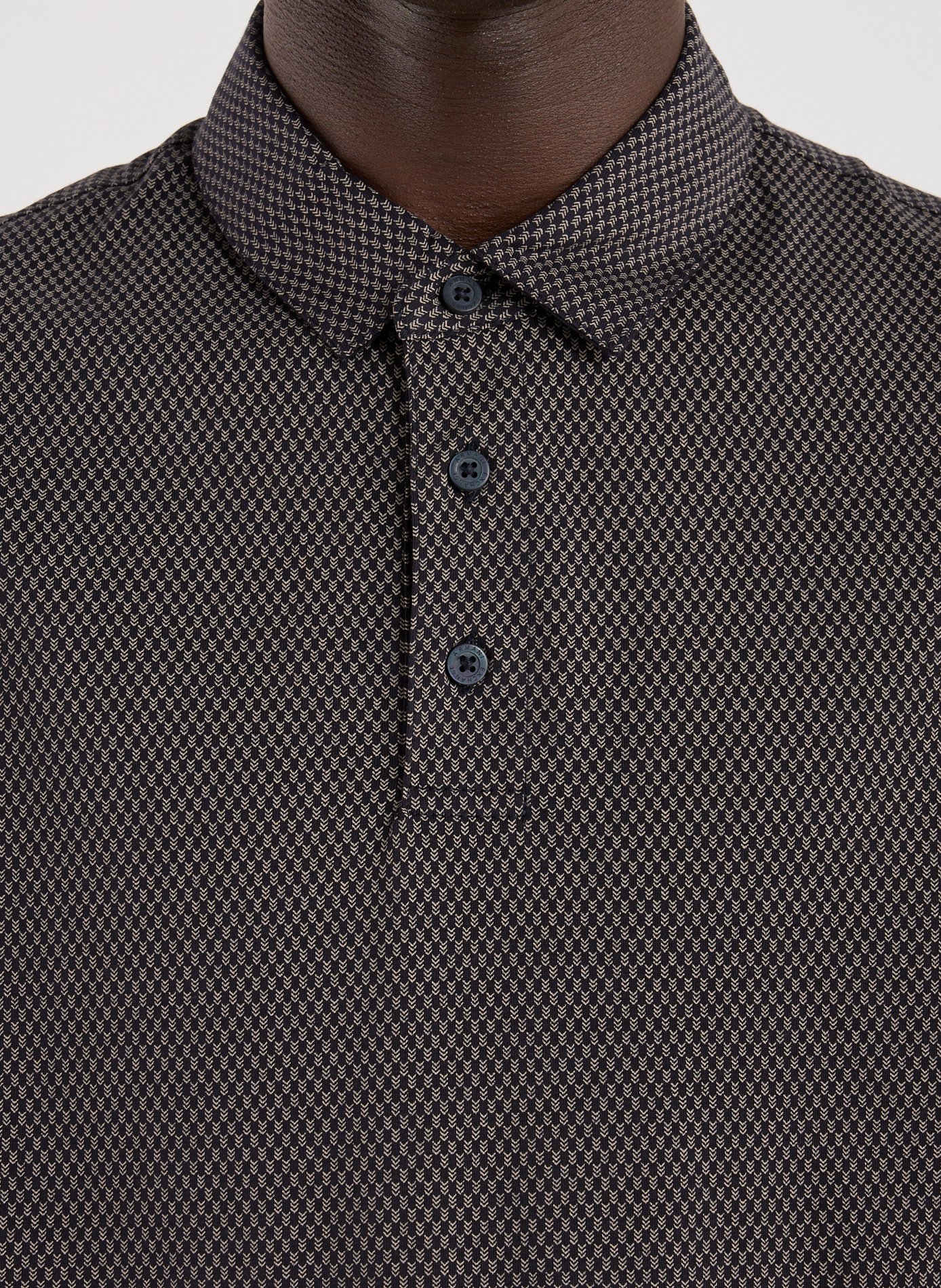 Polo à motif ARMANI EXCHANGE Bleu