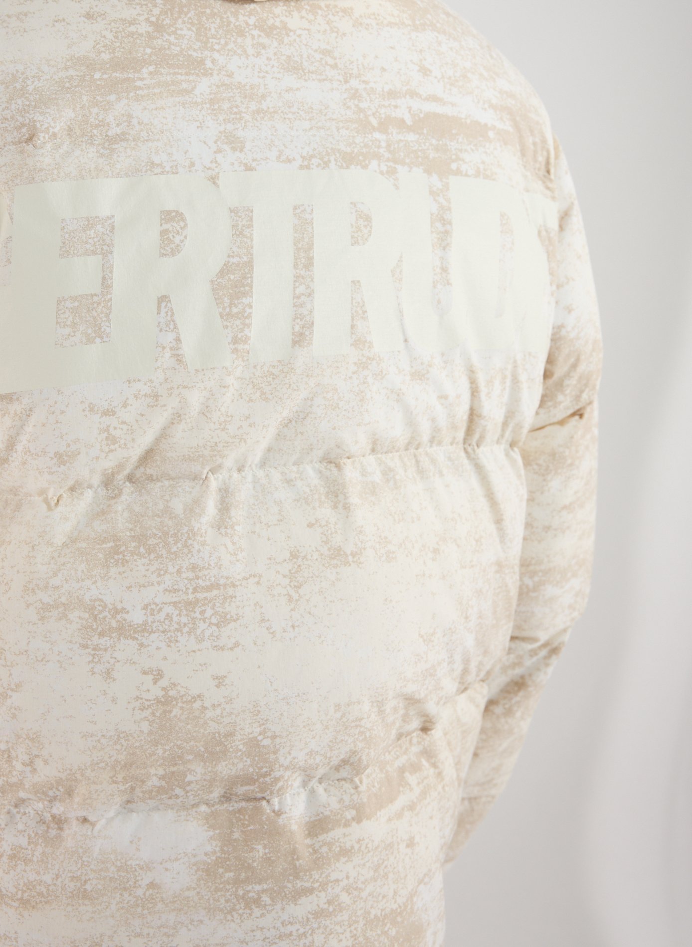 Hooded padded jacket GERTRUDE ET GASTON White