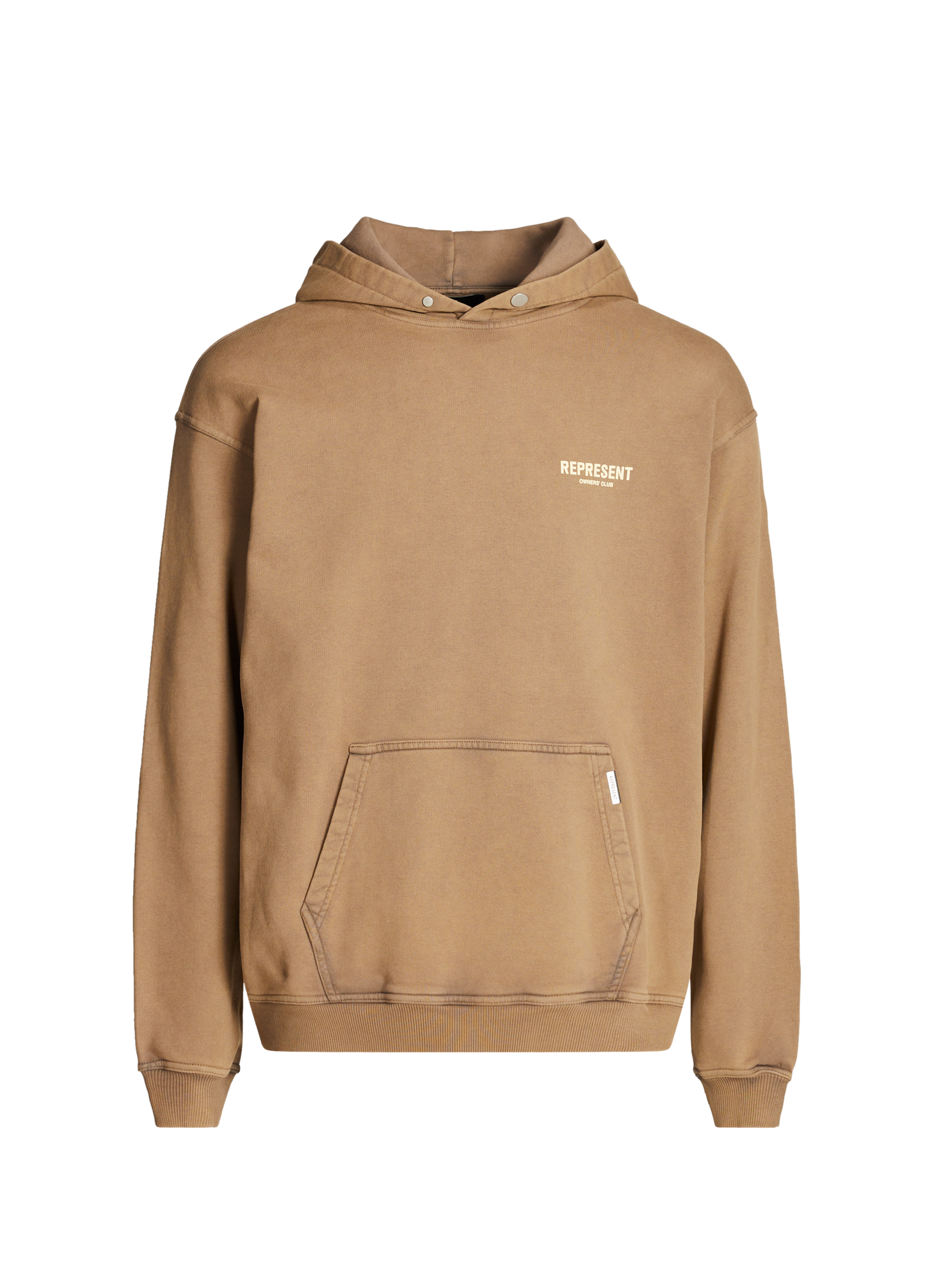 REPRESENT Hoodie en coton  Beige