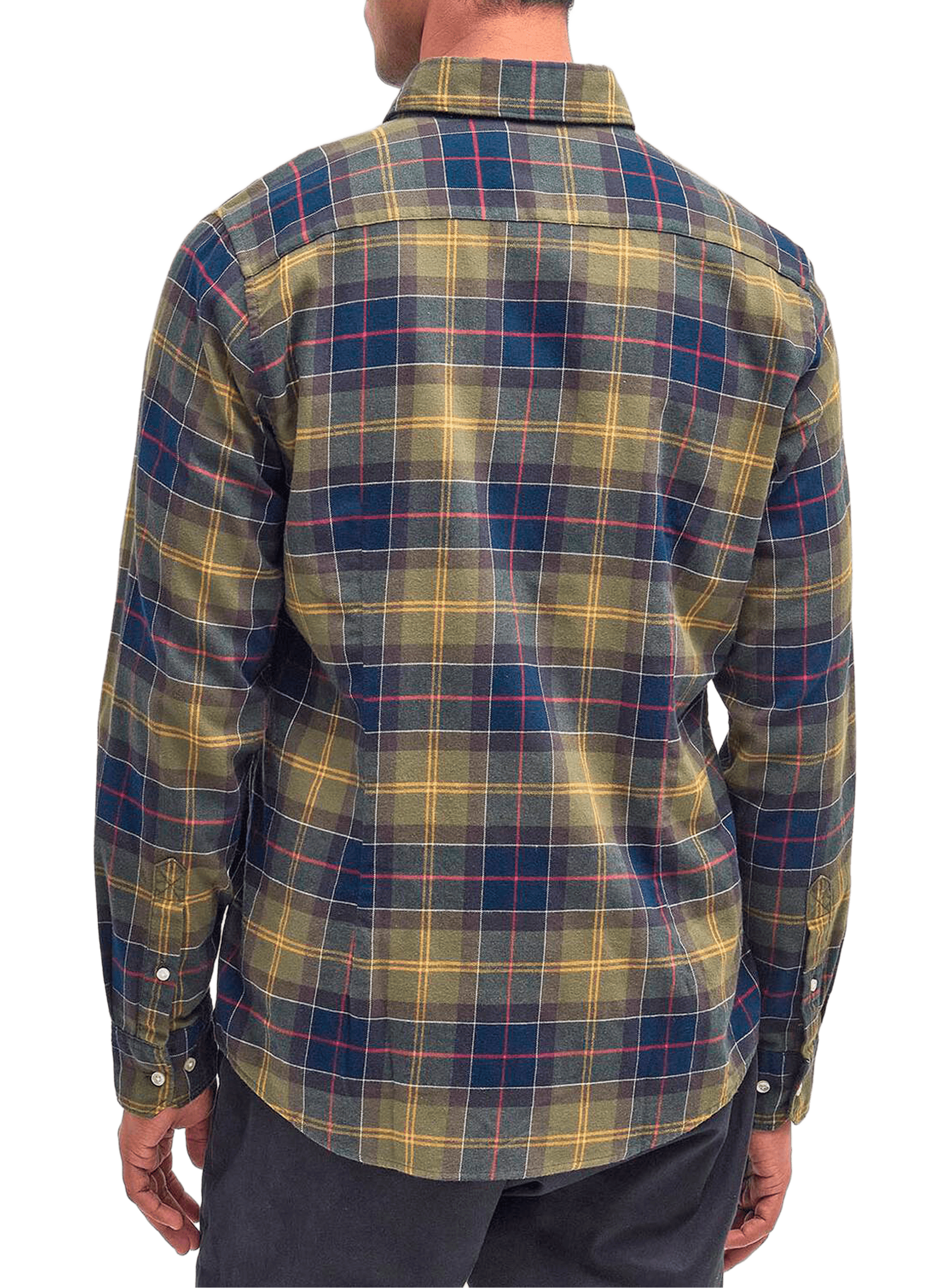 Chemise à carreaux en flanelle BARBOUR Multicolore