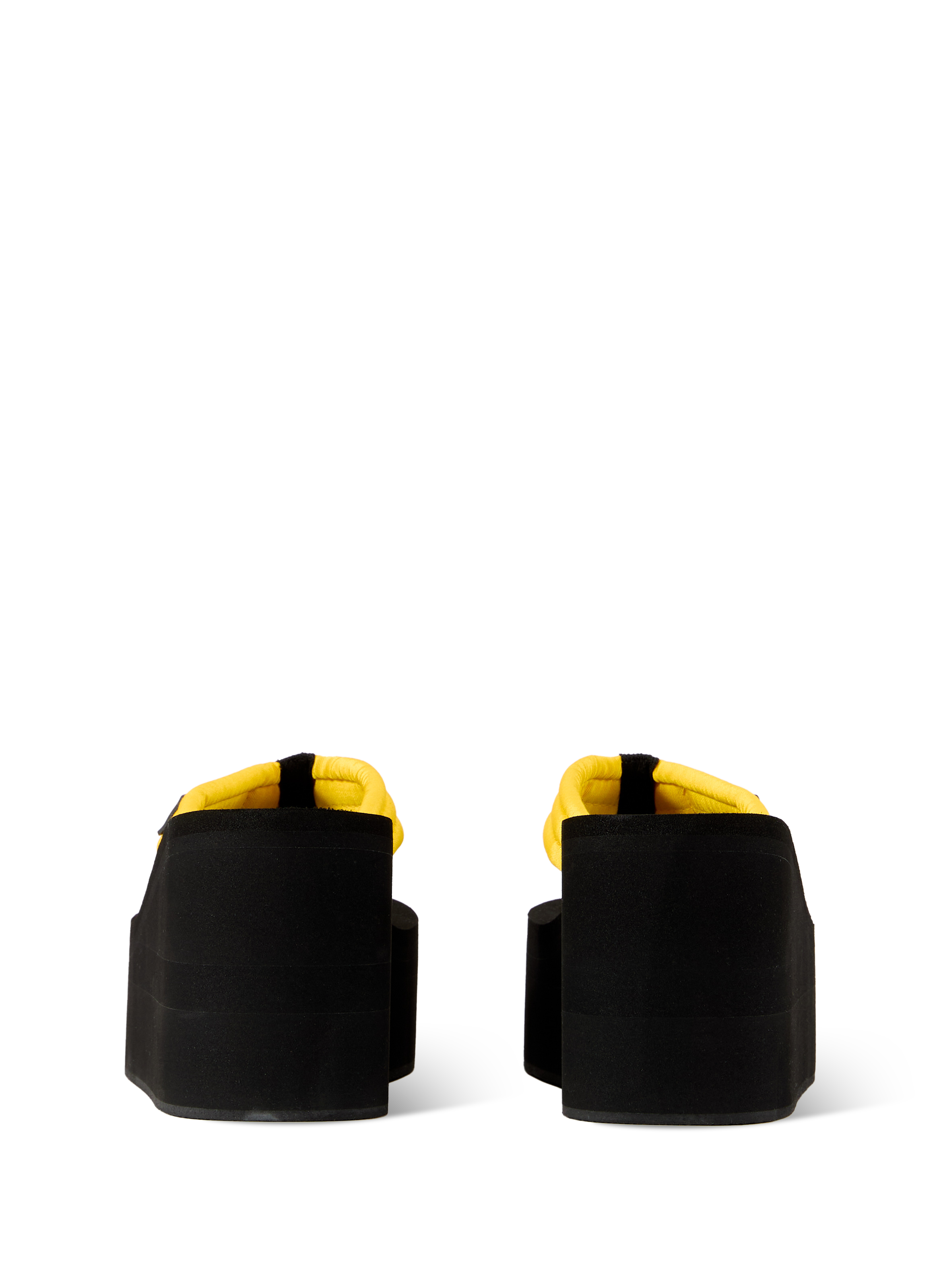 Tongs à semelle compensée COPERNI Jaune