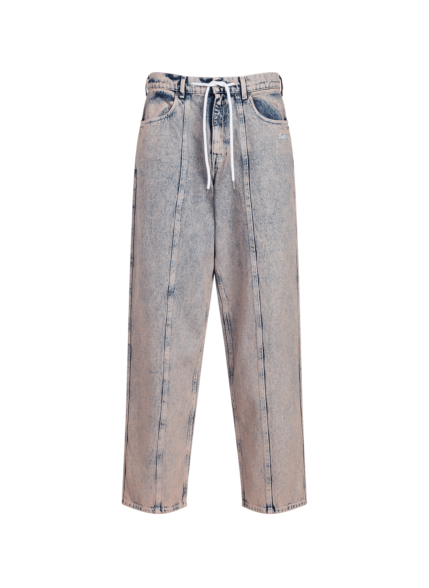 Baggy cotton jeans JACKER. Grey