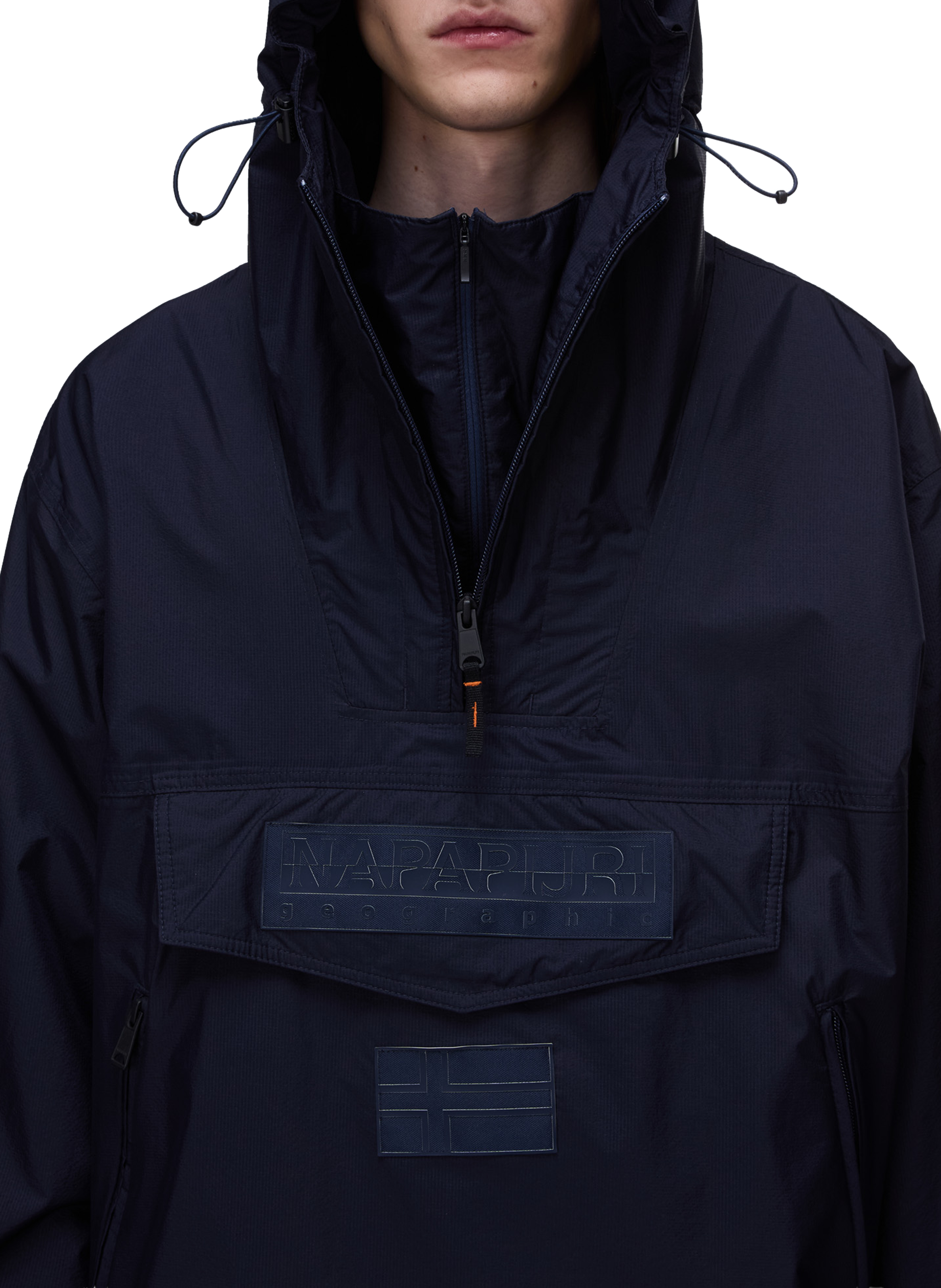 Veste anorak Rainforest à capuche NAPAPIJRI Bleu