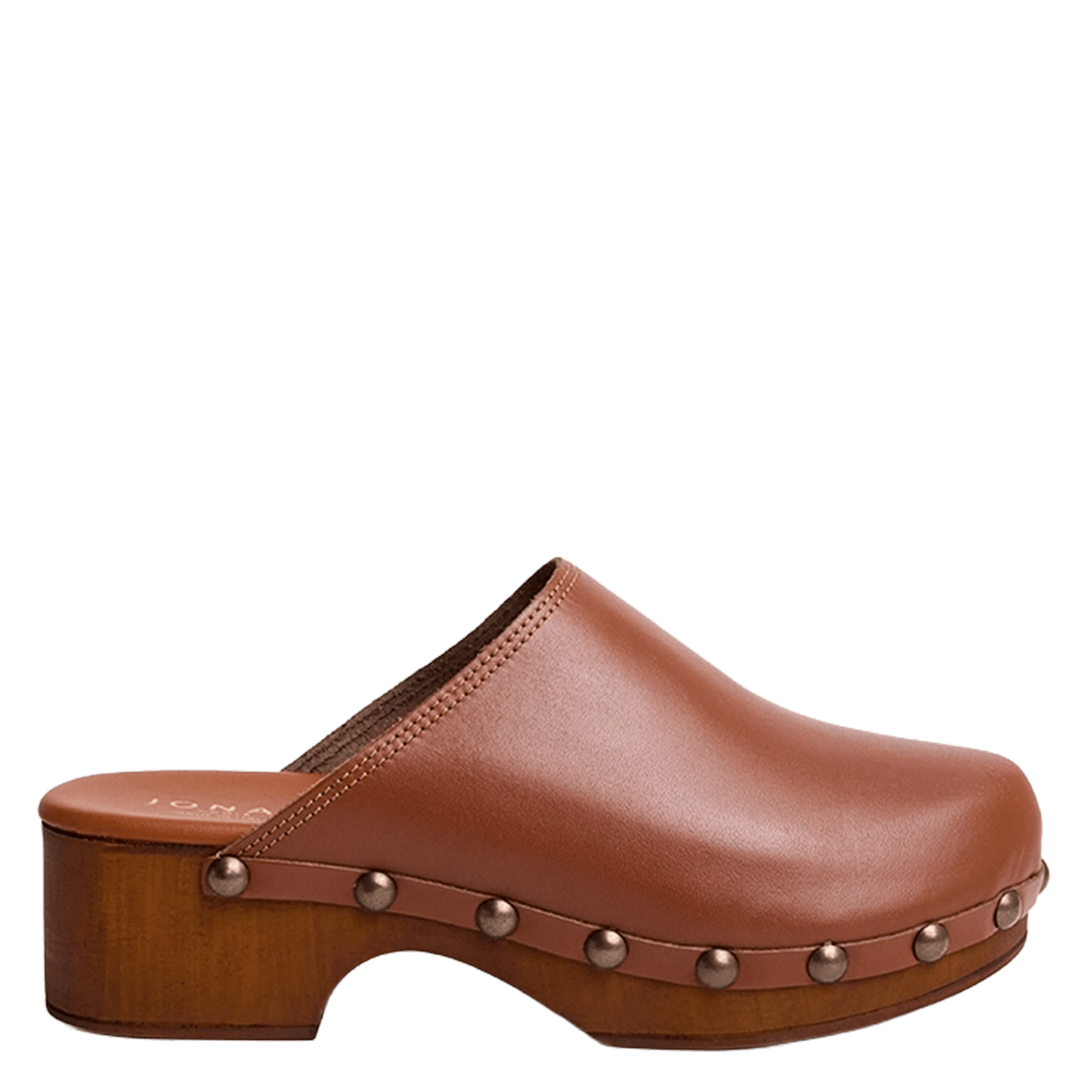 Sabots en cuir naky JONAK Marron