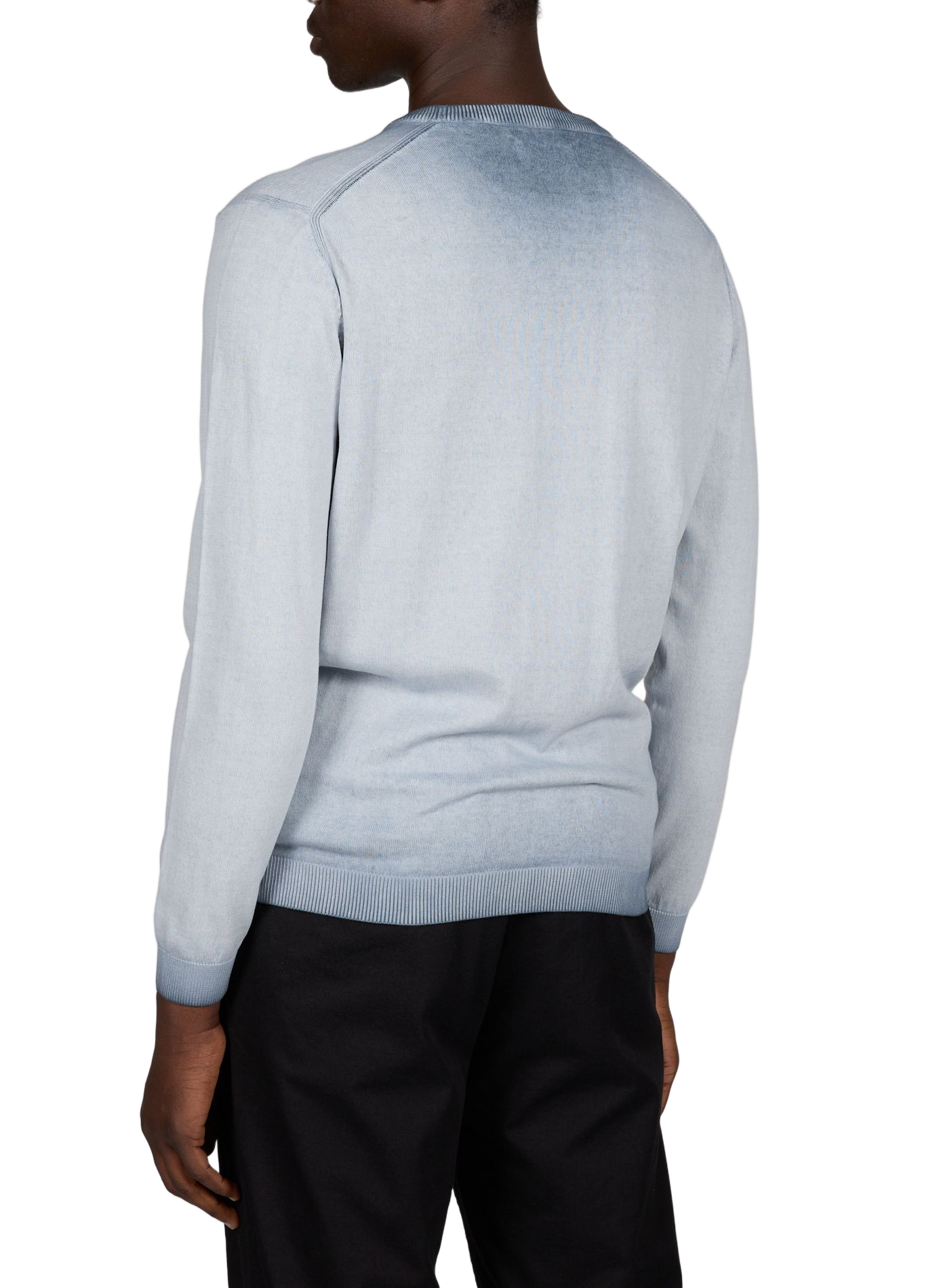 Cotton gradient sweater REPLAY Pink