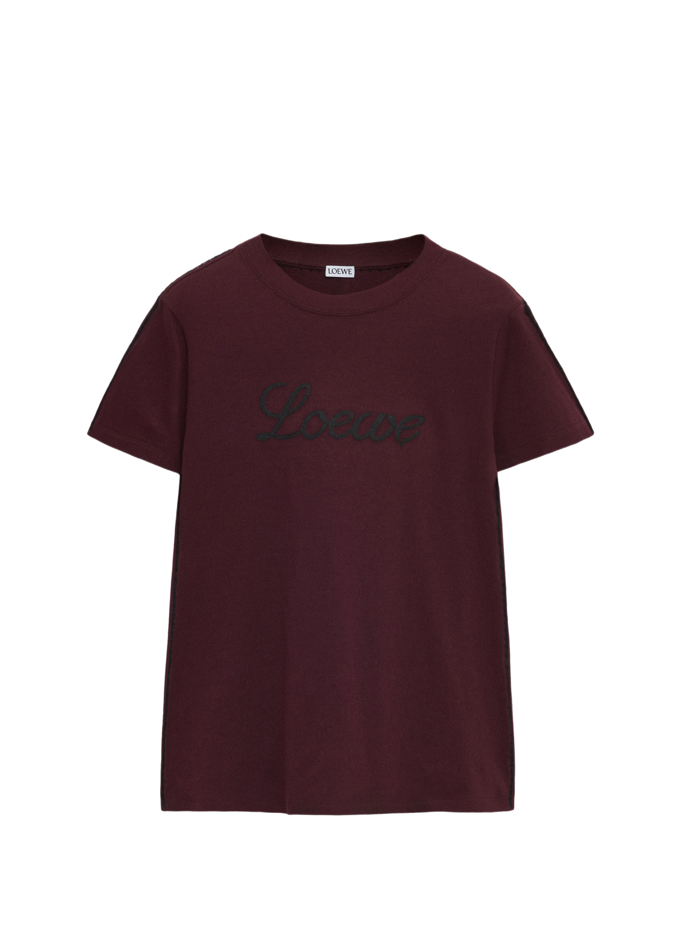 Casual cotton t-shirt LOEWE Red