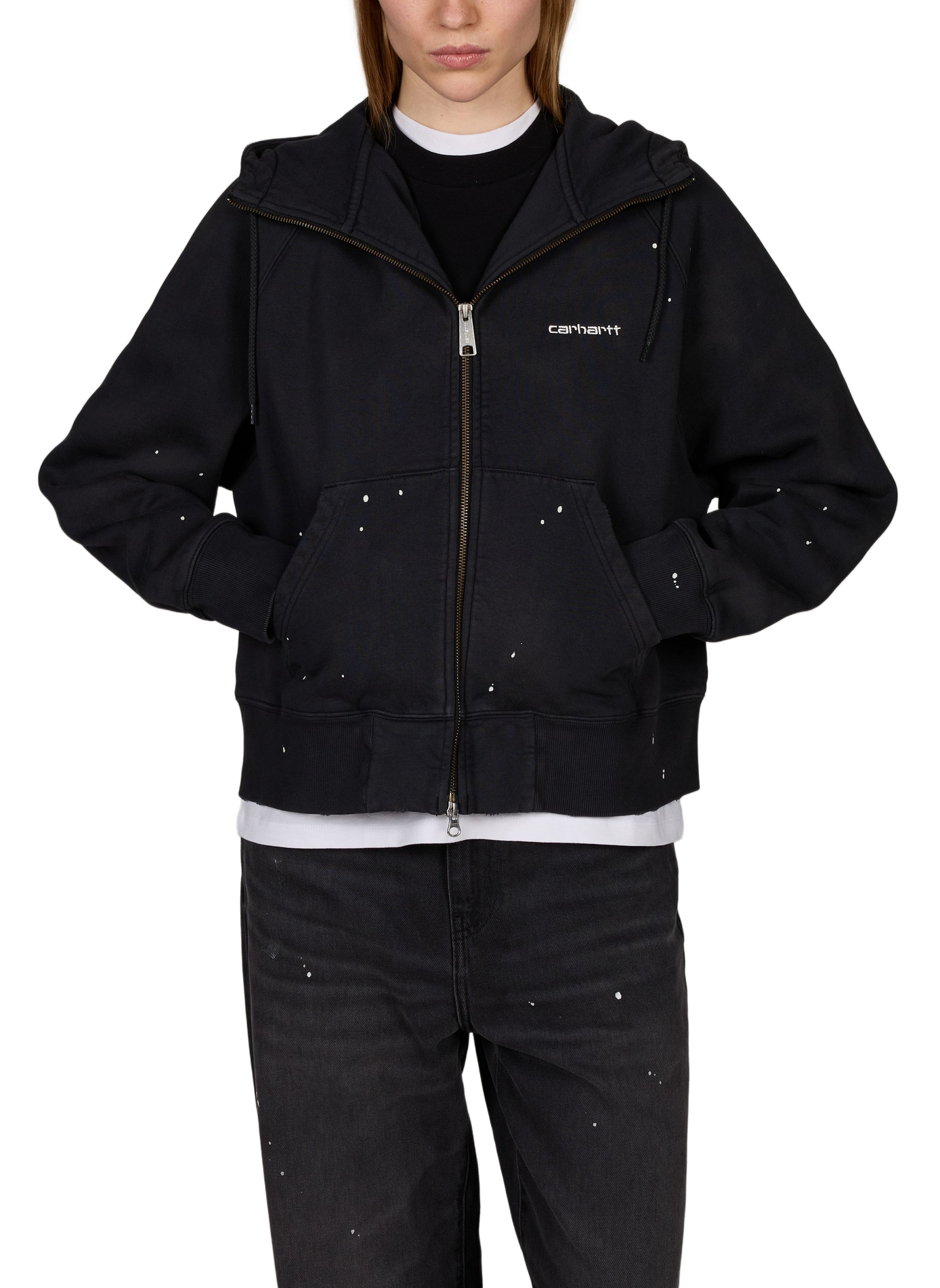 Sweatshirt Painter en coton CARHARTT WIP Noir