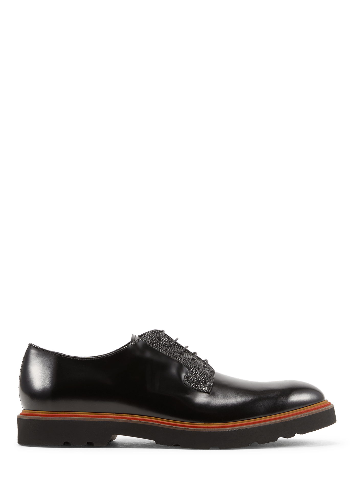 Zapatos derby de cuero PAUL SMITH Negro