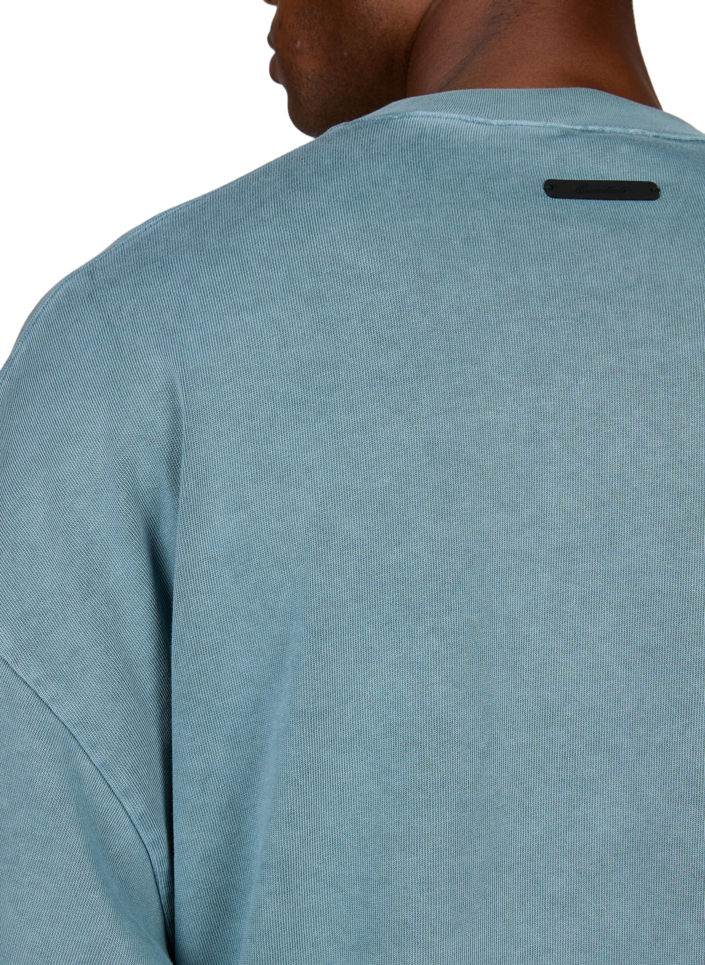Ruime sweater met zeefdruk FEAR OF GOD ESSENTIALS Blauw