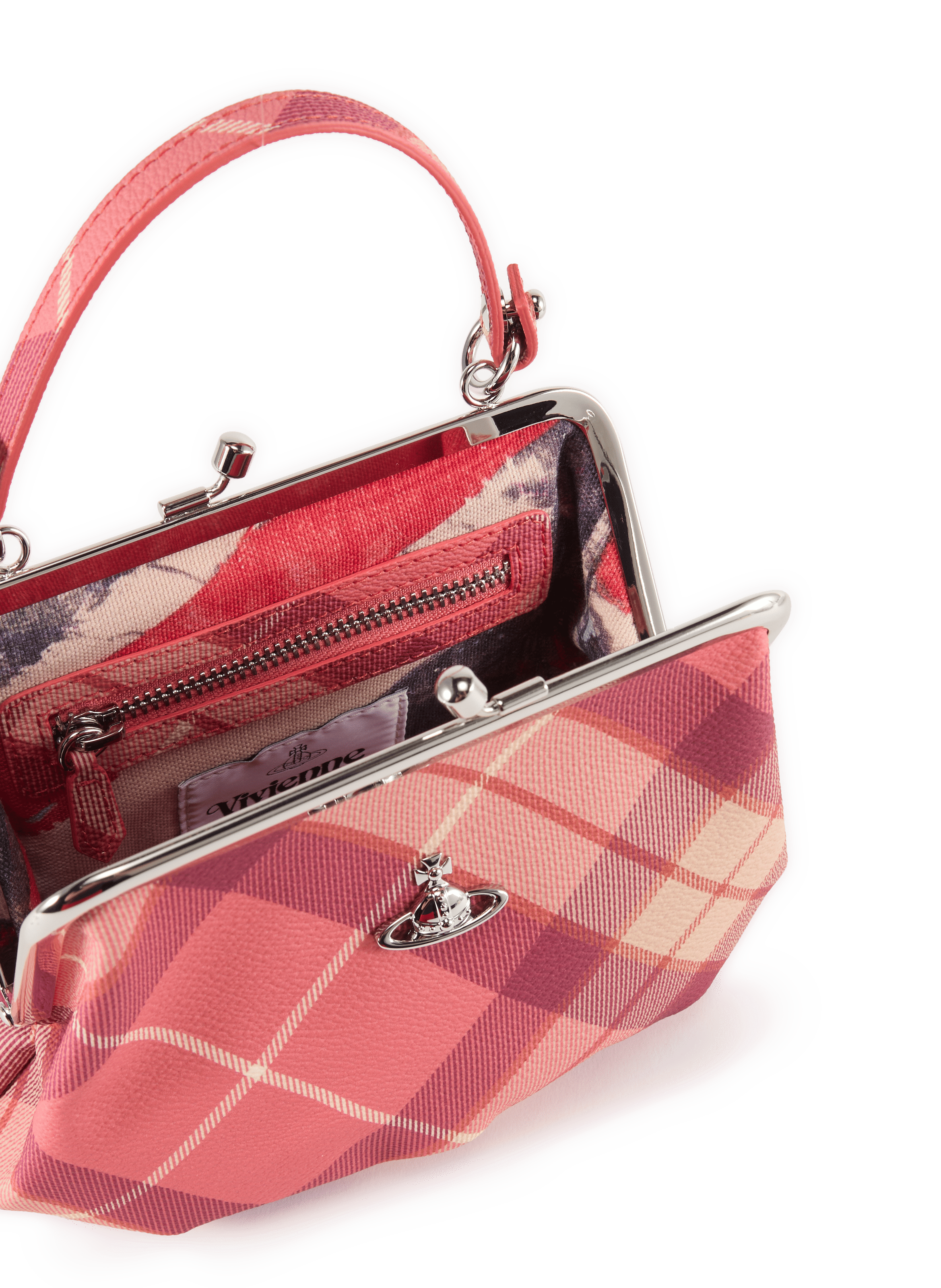Kleine Handtasche mit Karomuster VIVIENNE WESTWOOD Mehrfarbig