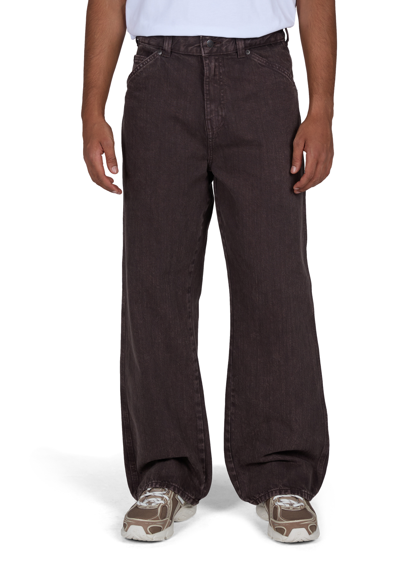 Loose cotton Jeans CLOSED Brown