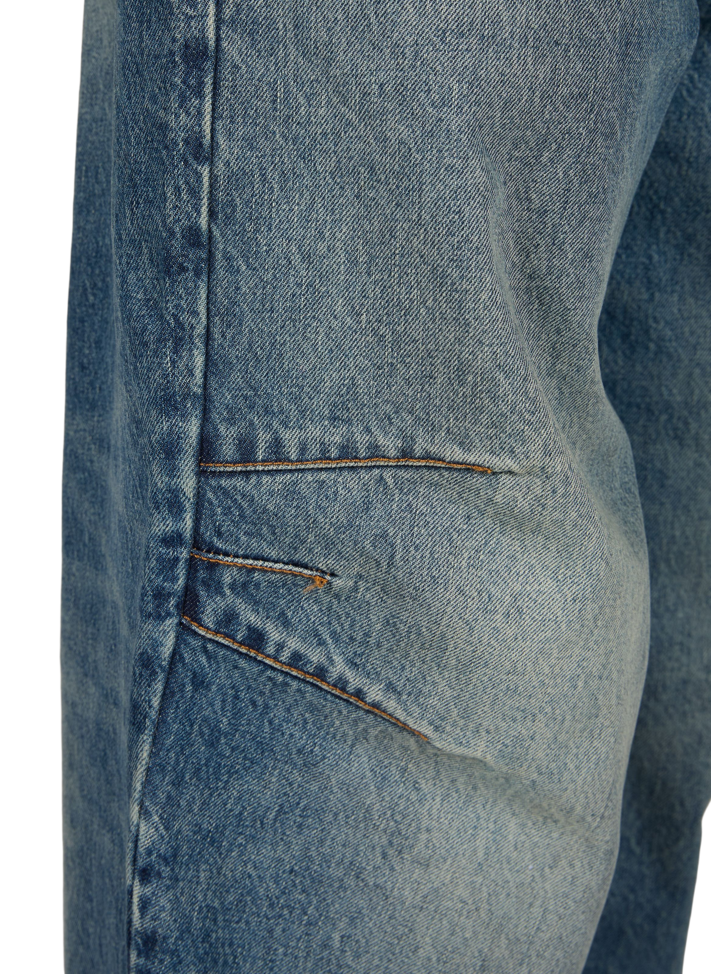 Oversized cotton denim jeans COPERNI Blue