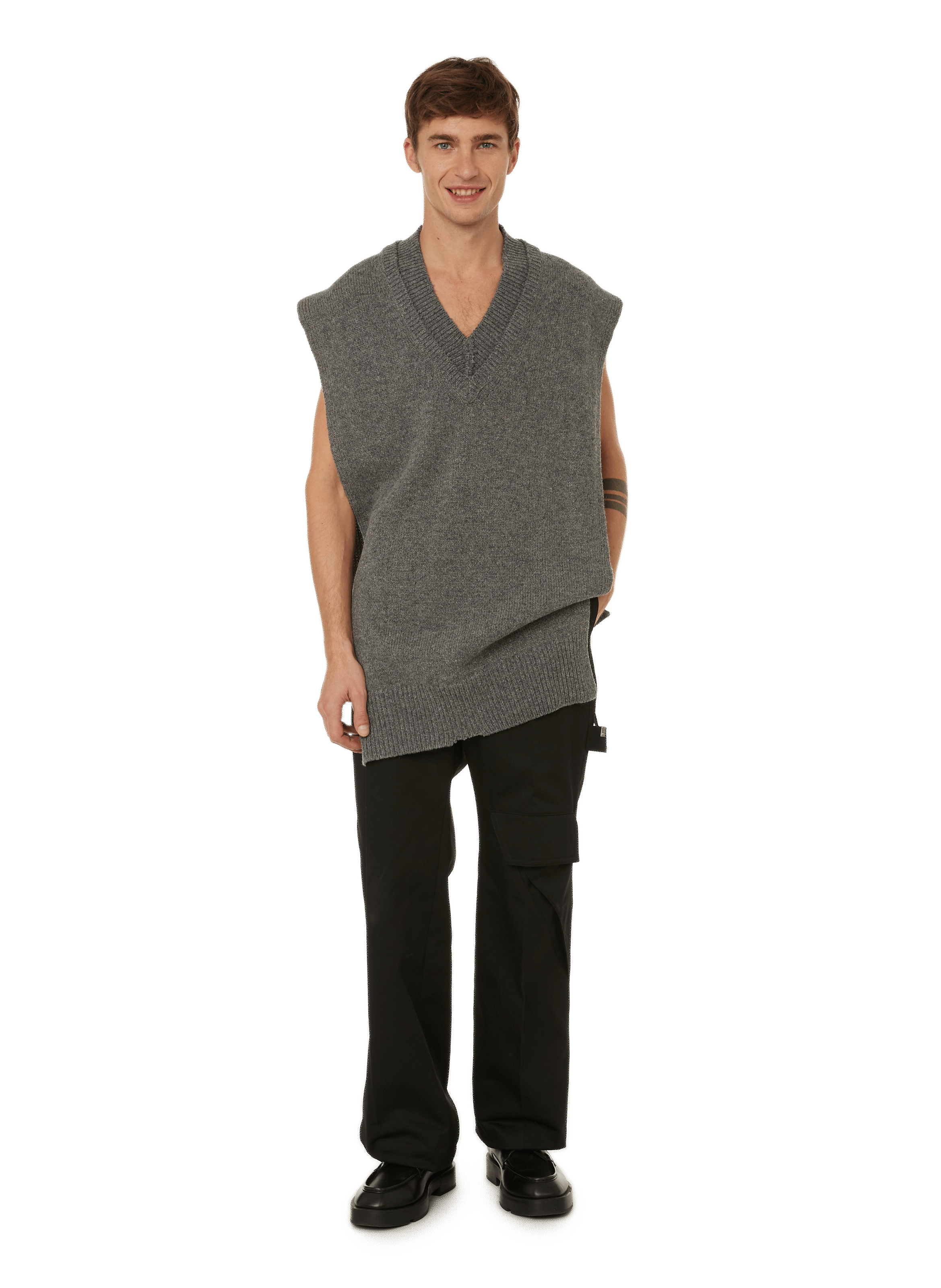 Pull Maison Margiela Homme - Couleur Argenté - Taille L - Neuf Sans étiquettes