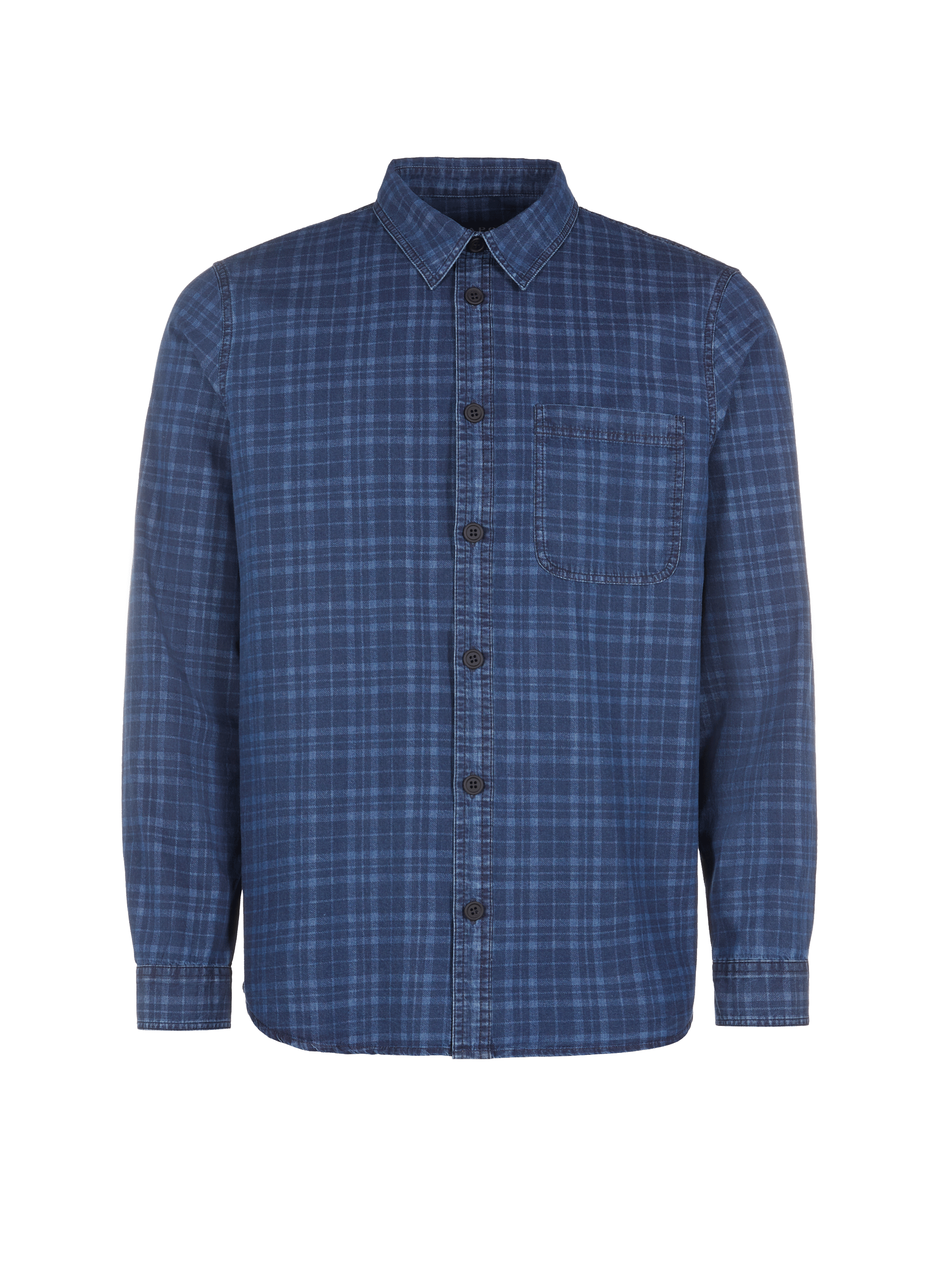 Chemise Enrico à carreaux en coton