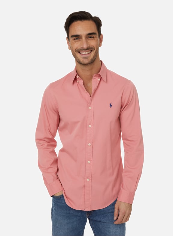 Chemise en coton Rose by POLO RALPH LAUREN POLO RALPH LAUREN Chemise en coton Rose