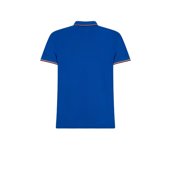 Polo slim en maille piqué de coton