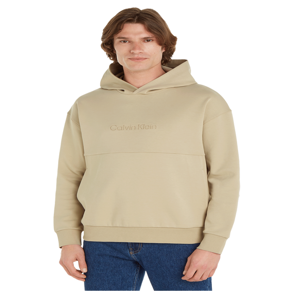 Calvin Klein Hoodie With Logo In Brown