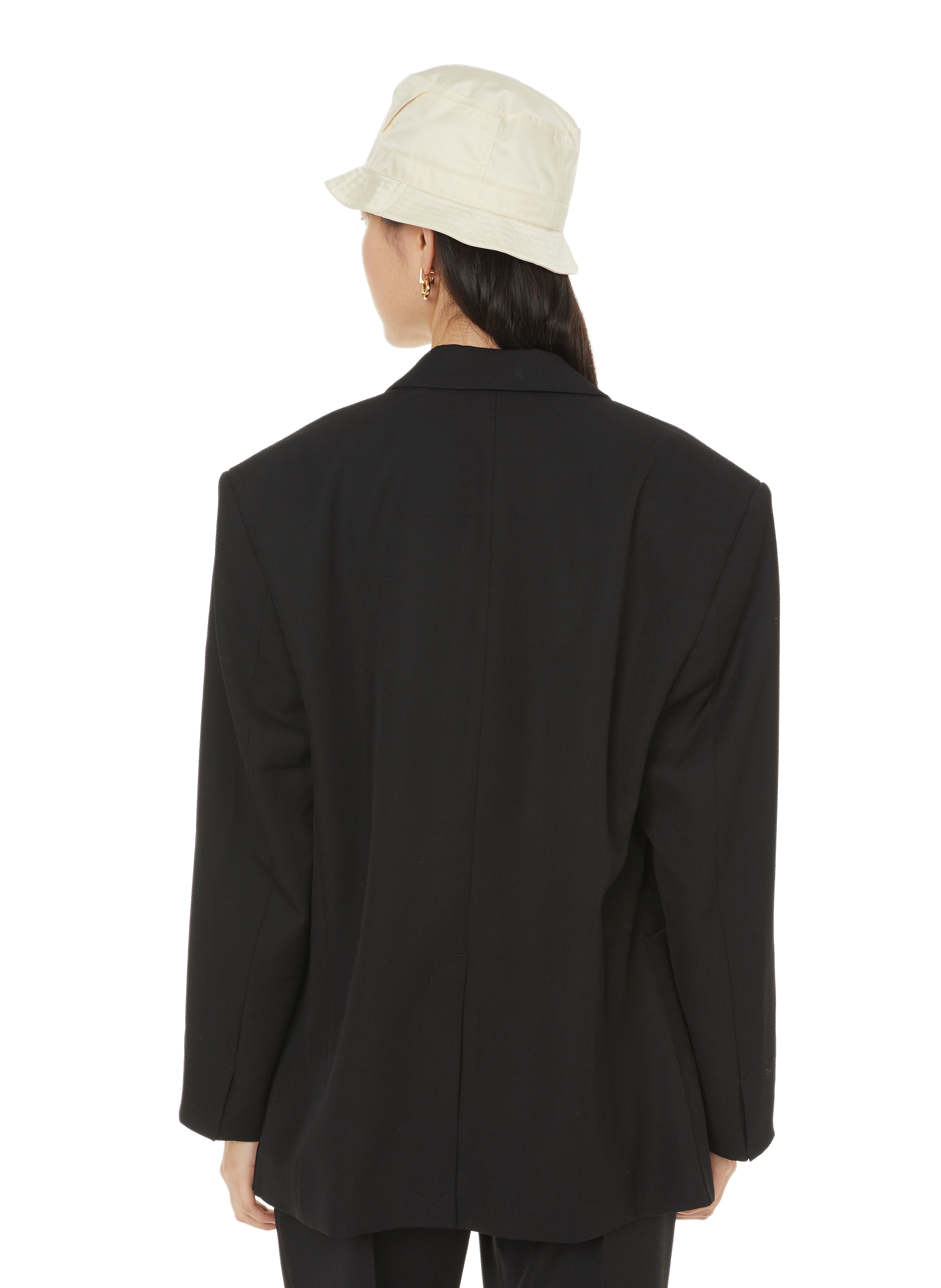 La veste d'homme en laine  JACQUEMUS Noir