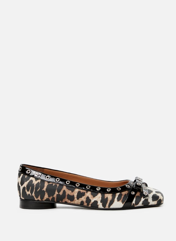Printed ballet flats GANNI Printed ballet flats GANNI