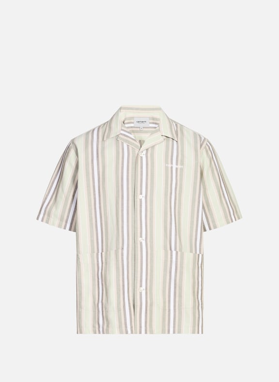 Chemise à rayures Vert by CARHARTT WIP CARHARTT WIP Chemise à rayures Vert