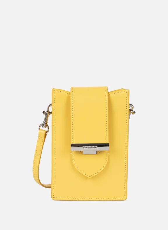 Pochette smartphone - paris ily Jaune by LANCASTER LANCASTER Pochette smartphone - paris ily Jaune