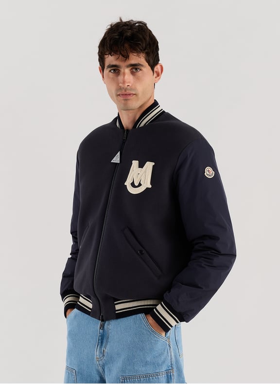 Reversible Vennes bomber Blue by MONCLER MONCLER Reversible Vennes bomber Blue