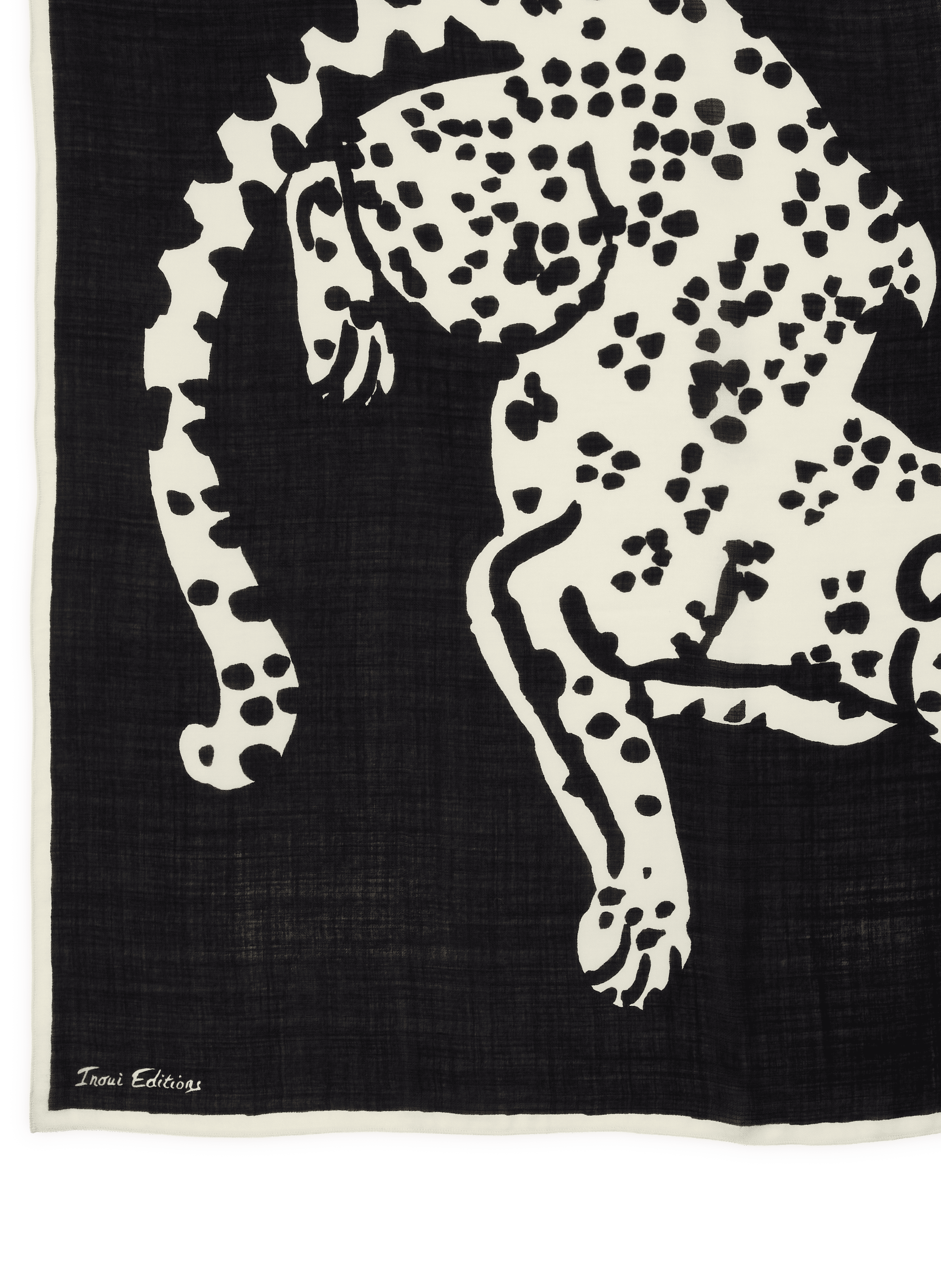 Foulard à imprimé en laine INOUITOOSH Multicolore