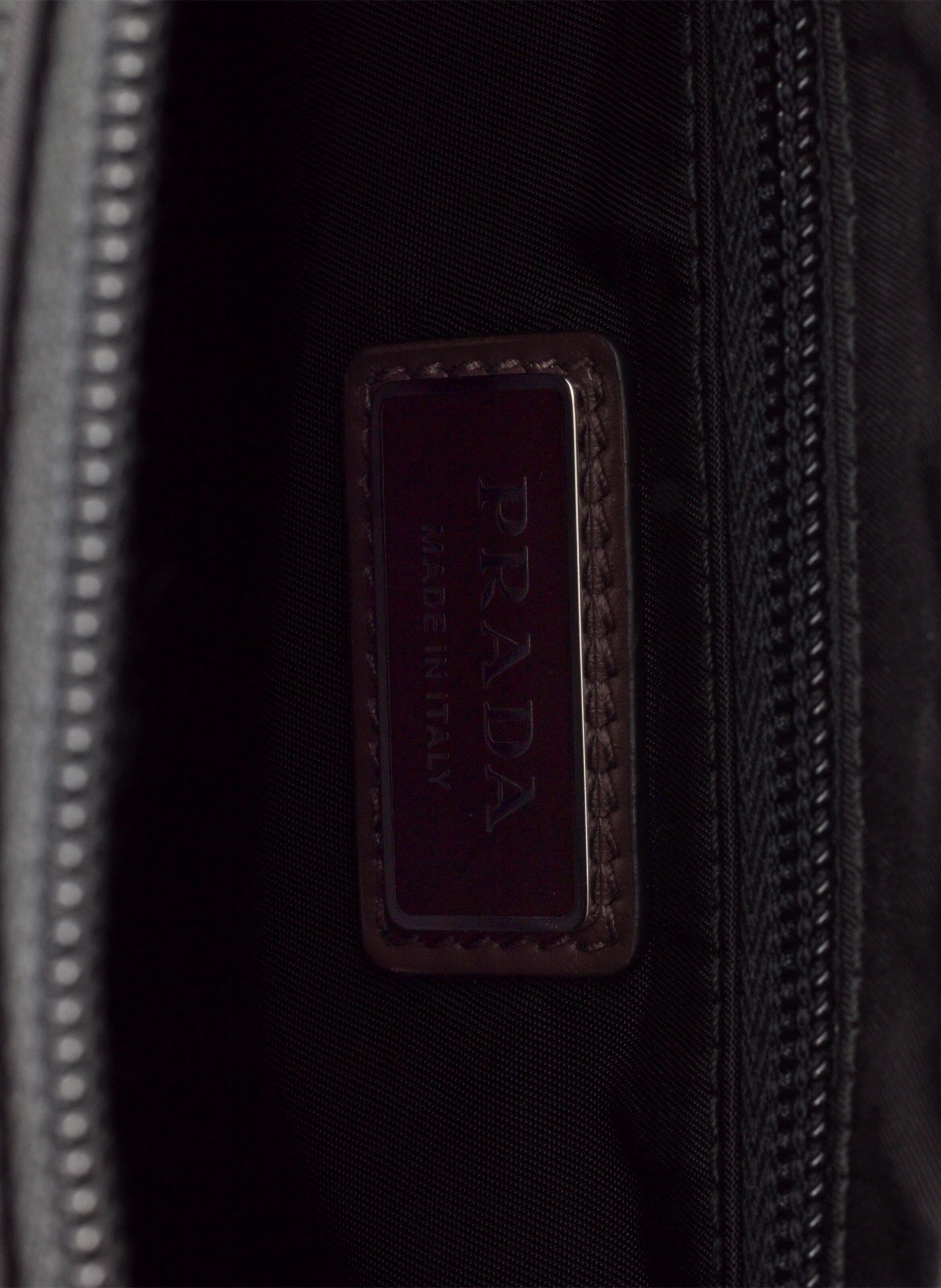 Sac porté épaule prada speedrock en re-nylon et cu PRADA Noir