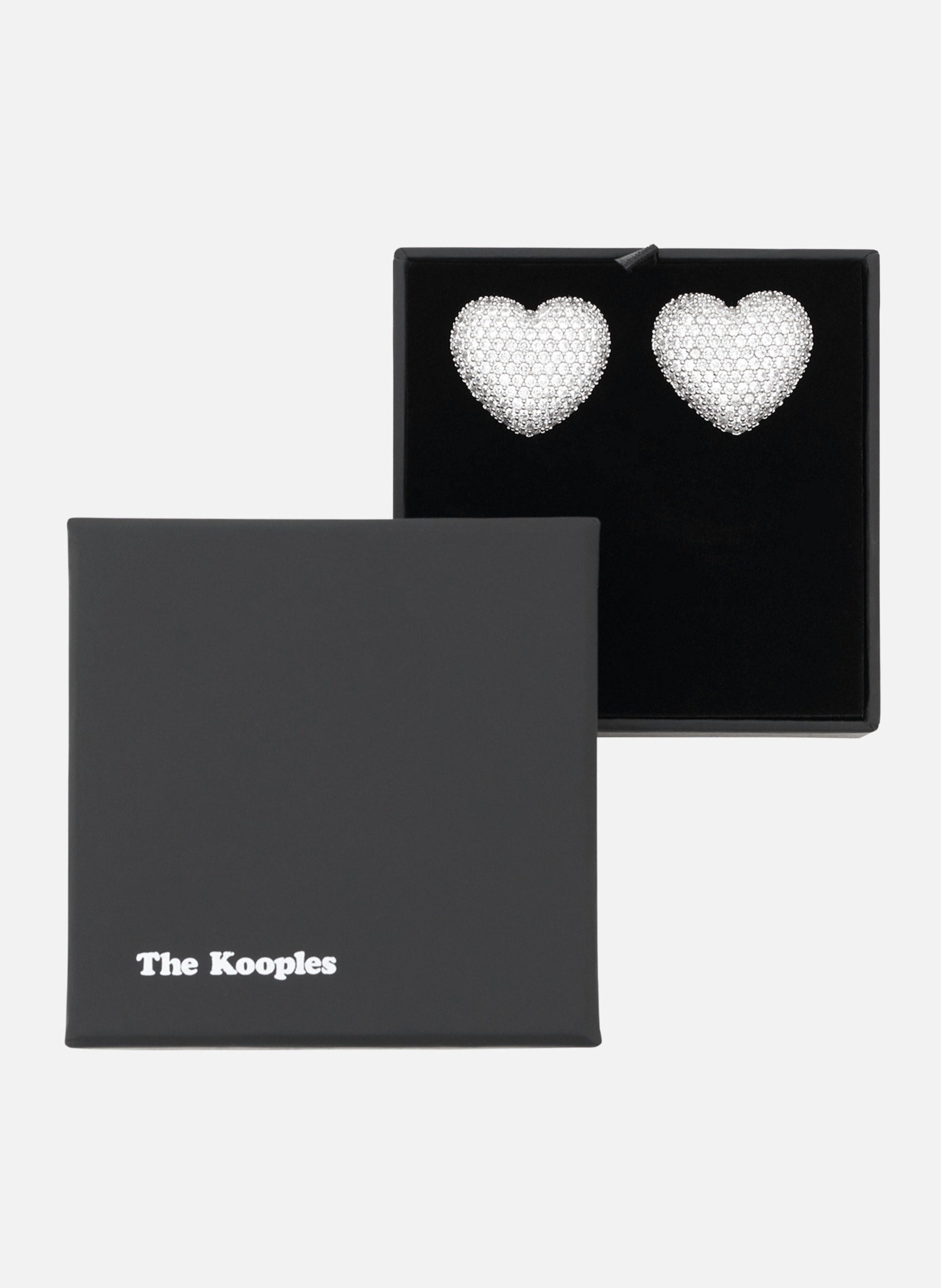 Boucles d'oreilles à clip THE KOOPLES Argent