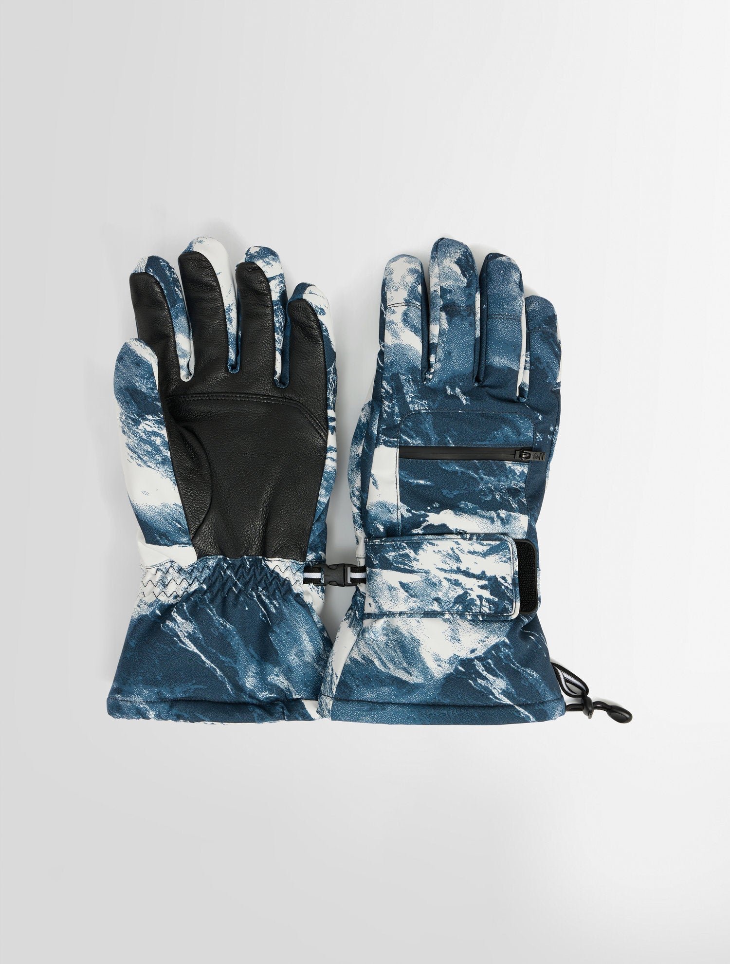 Gants de ski mountn coupe regular FUSALP Bleu
