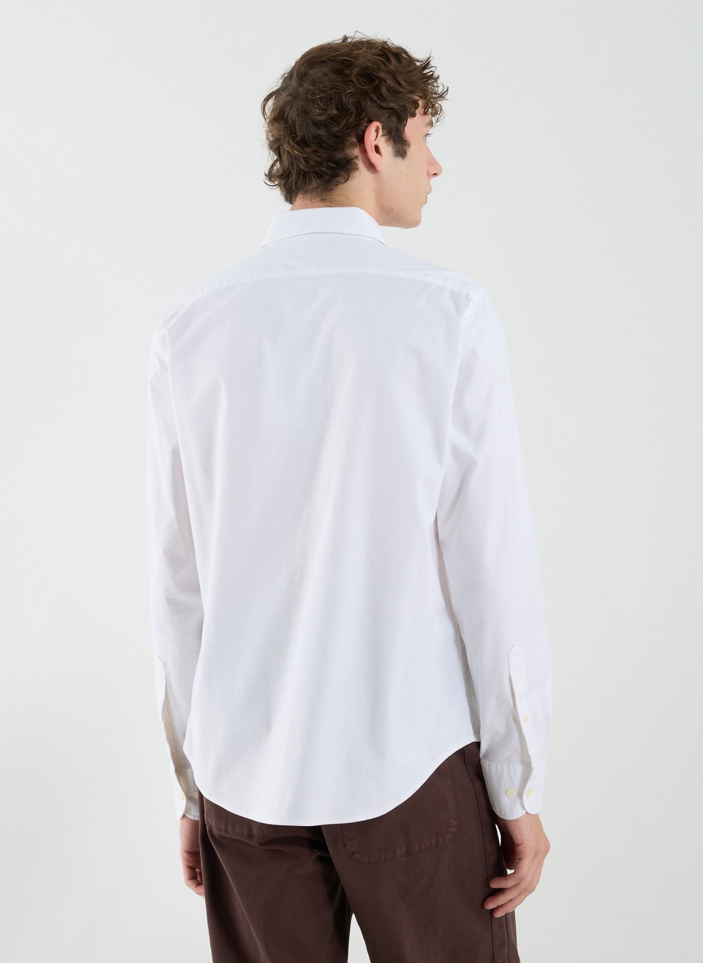 Embroidered Cotton Shirt LA MARTINA White