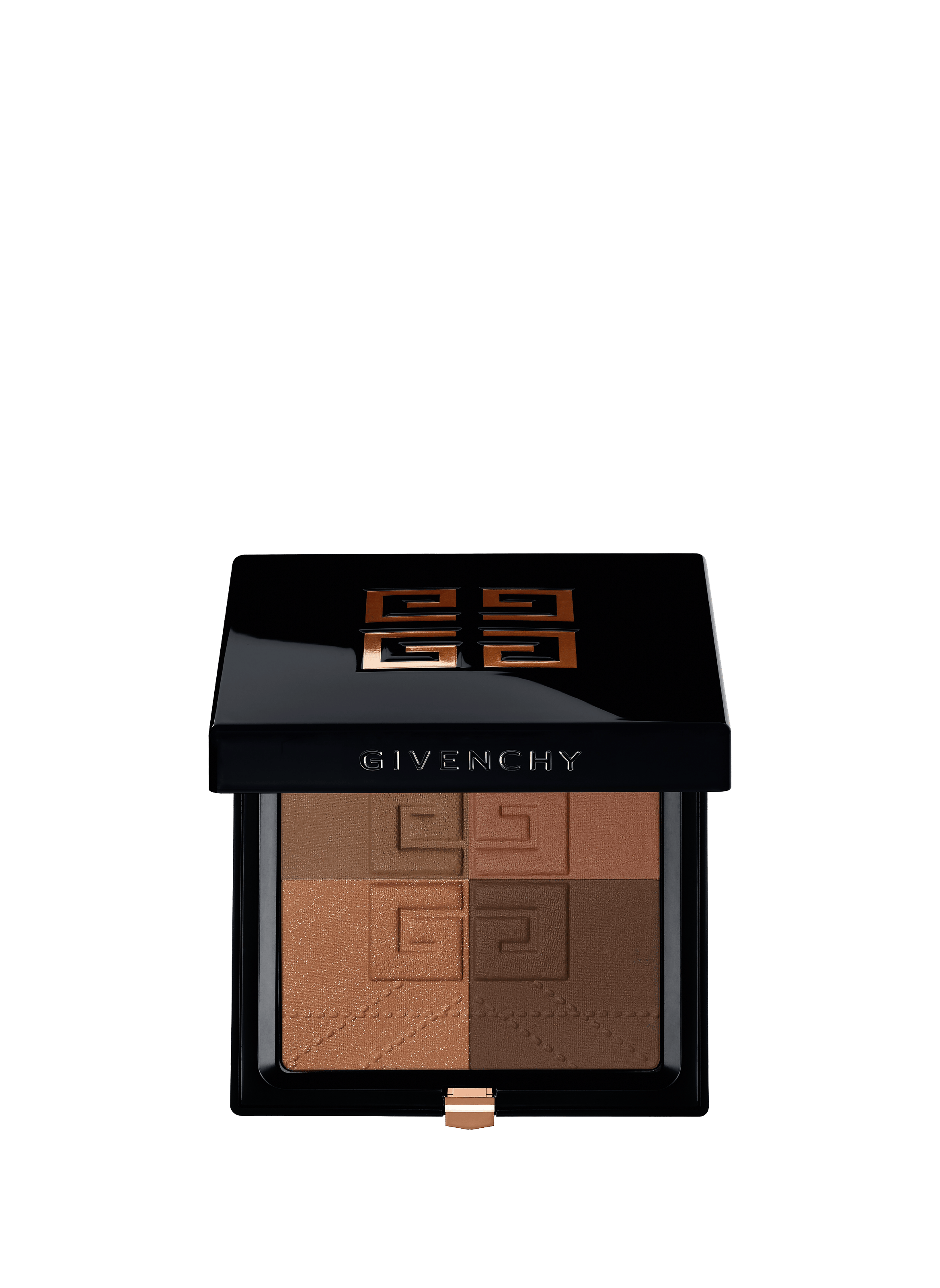 Prisme Libre Bronzer Powder - 4 Color Bronzing and Sculpting Powder GIVENCHY N004 - velours bronzé