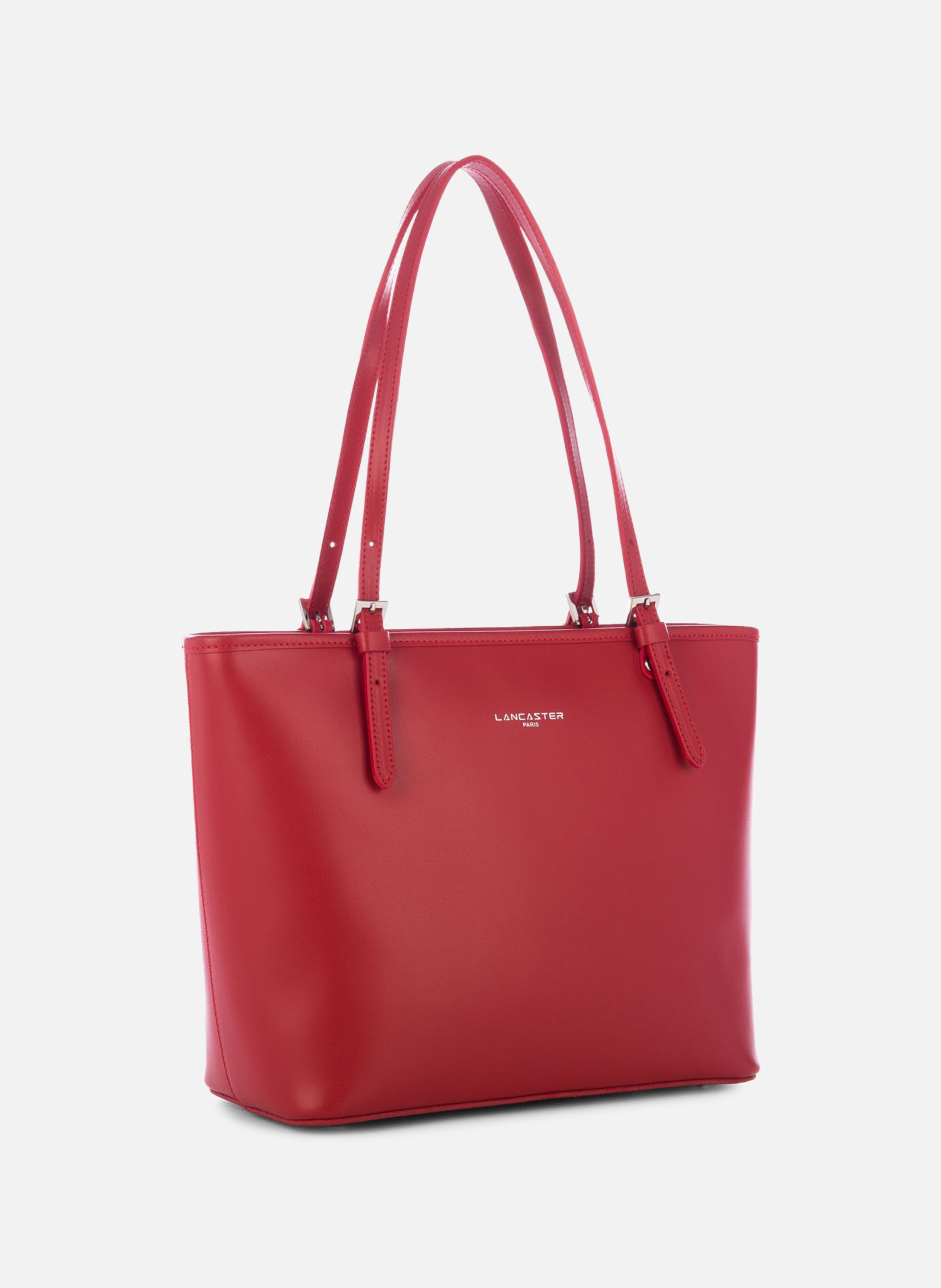 Sac cabas épaule - smooth LANCASTER Rouge