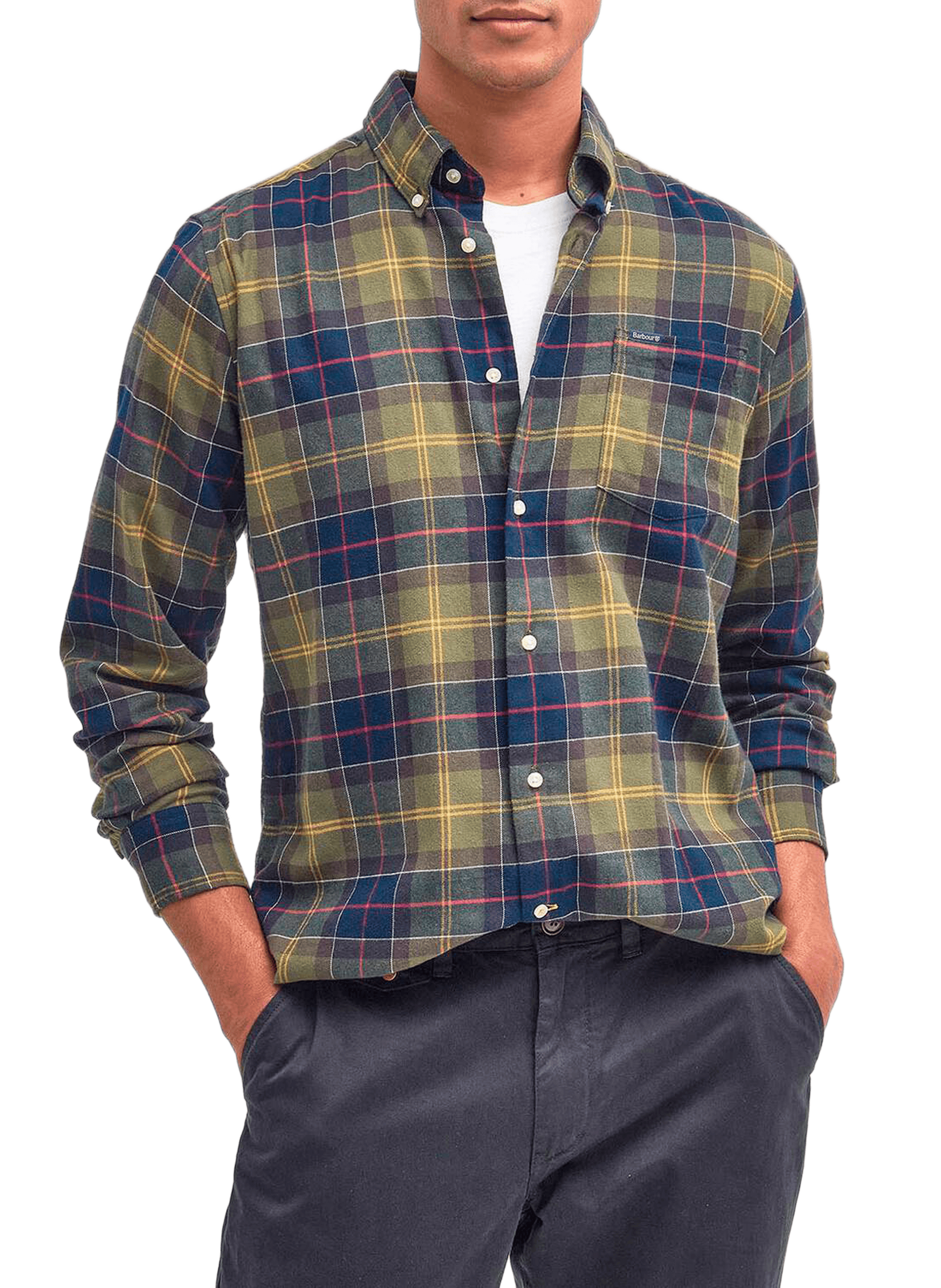 BARBOUR Checked flannel shirt Multicolour